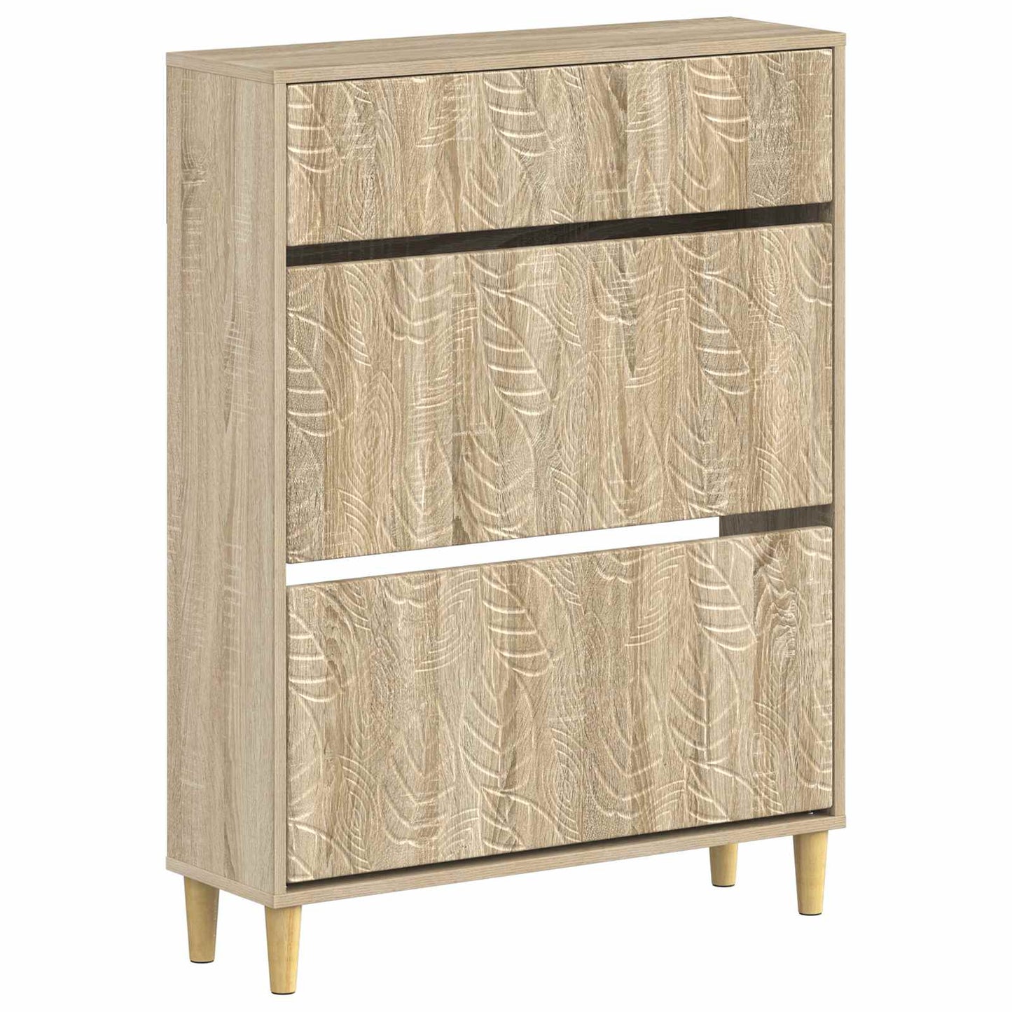 vidaXL Ντουλάπα Παπουτσιών DELFT 78 x 24 x 103 εκ. Επεξεργασμένο Ξύλο