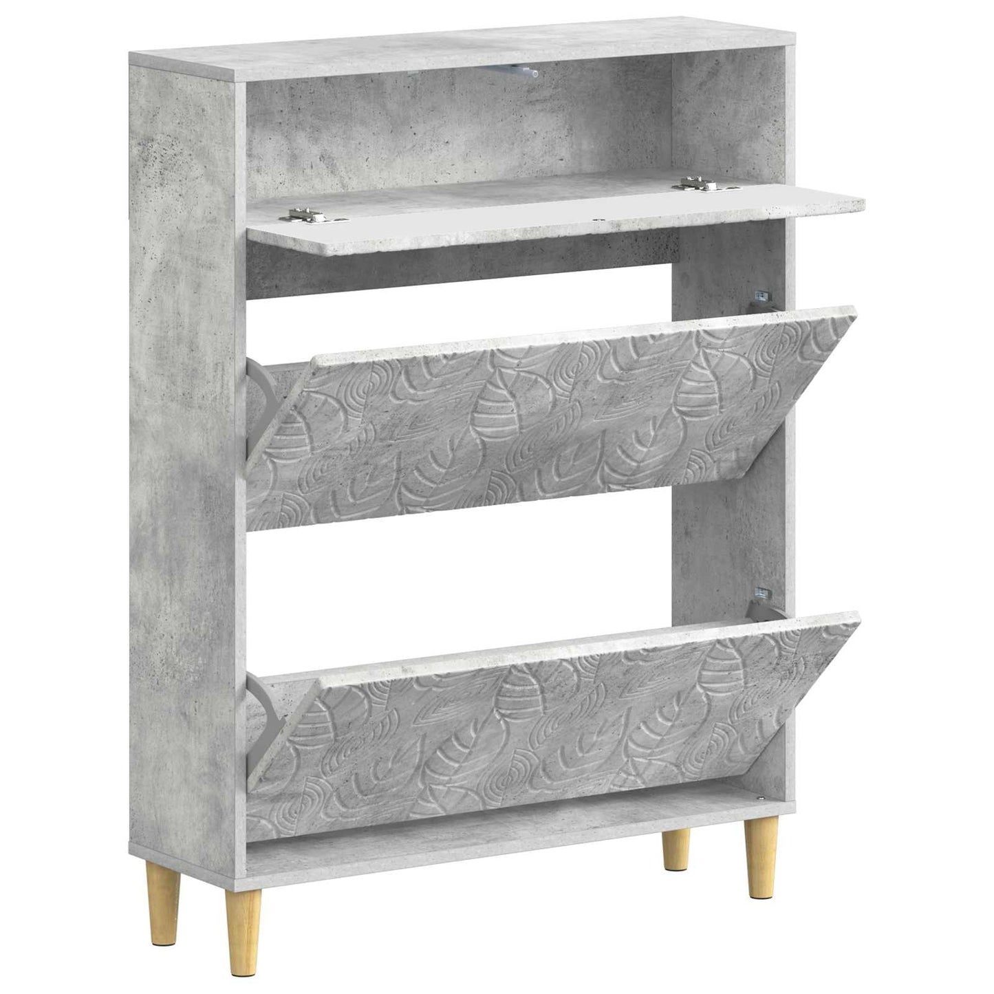 vidaXL Ντουλάπα Παπουτσιών DELFT 78 x 24 x 103 εκ. Επεξεργασμένο Ξύλο