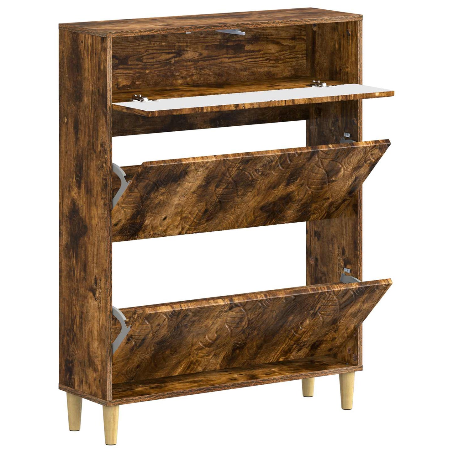 vidaXL Ντουλάπα Παπουτσιών DELFT 78 x 24 x 103 εκ. Επεξεργασμένο Ξύλο