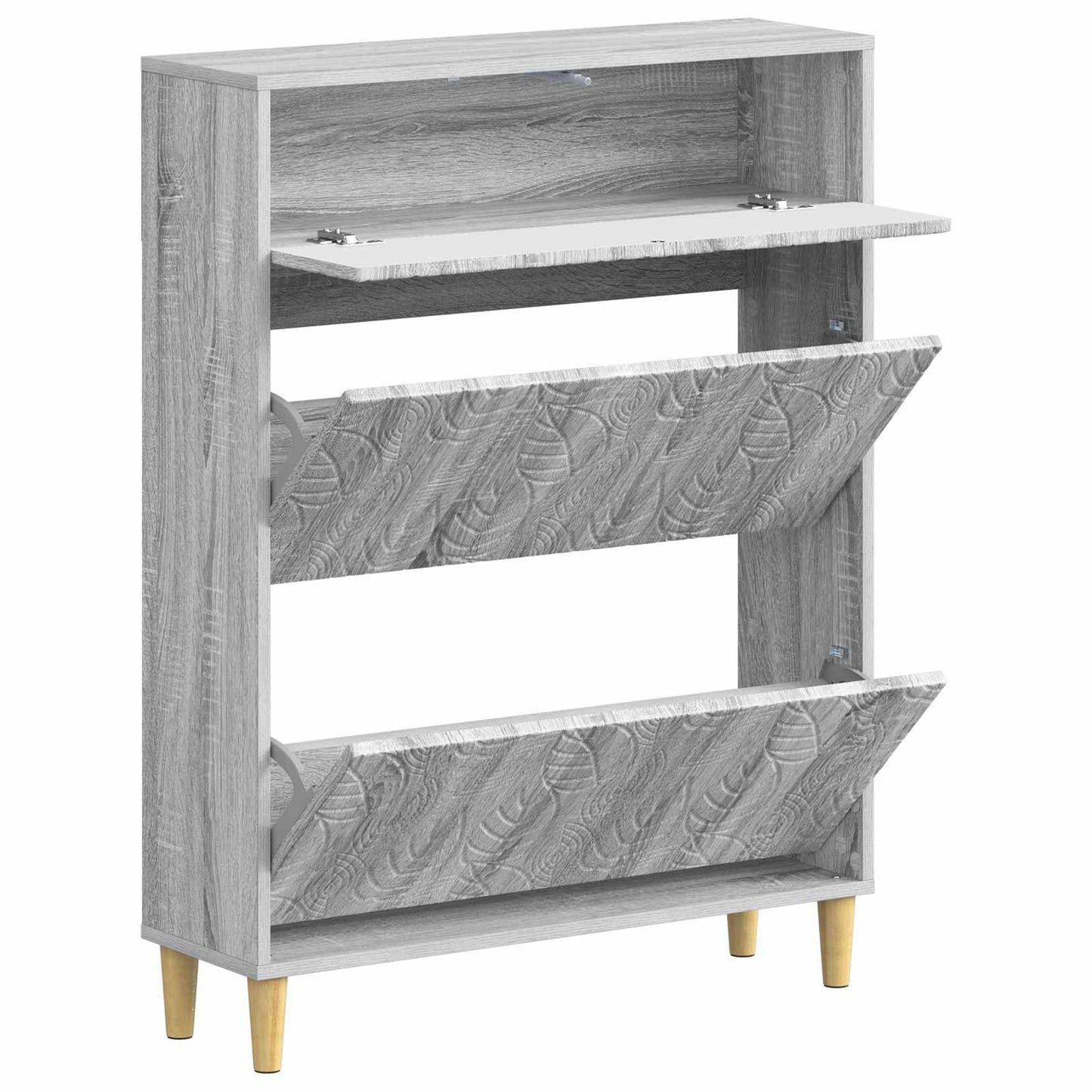 vidaXL Ντουλάπα Παπουτσιών DELFT 78 x 24 x 103 εκ. Επεξεργασμένο Ξύλο