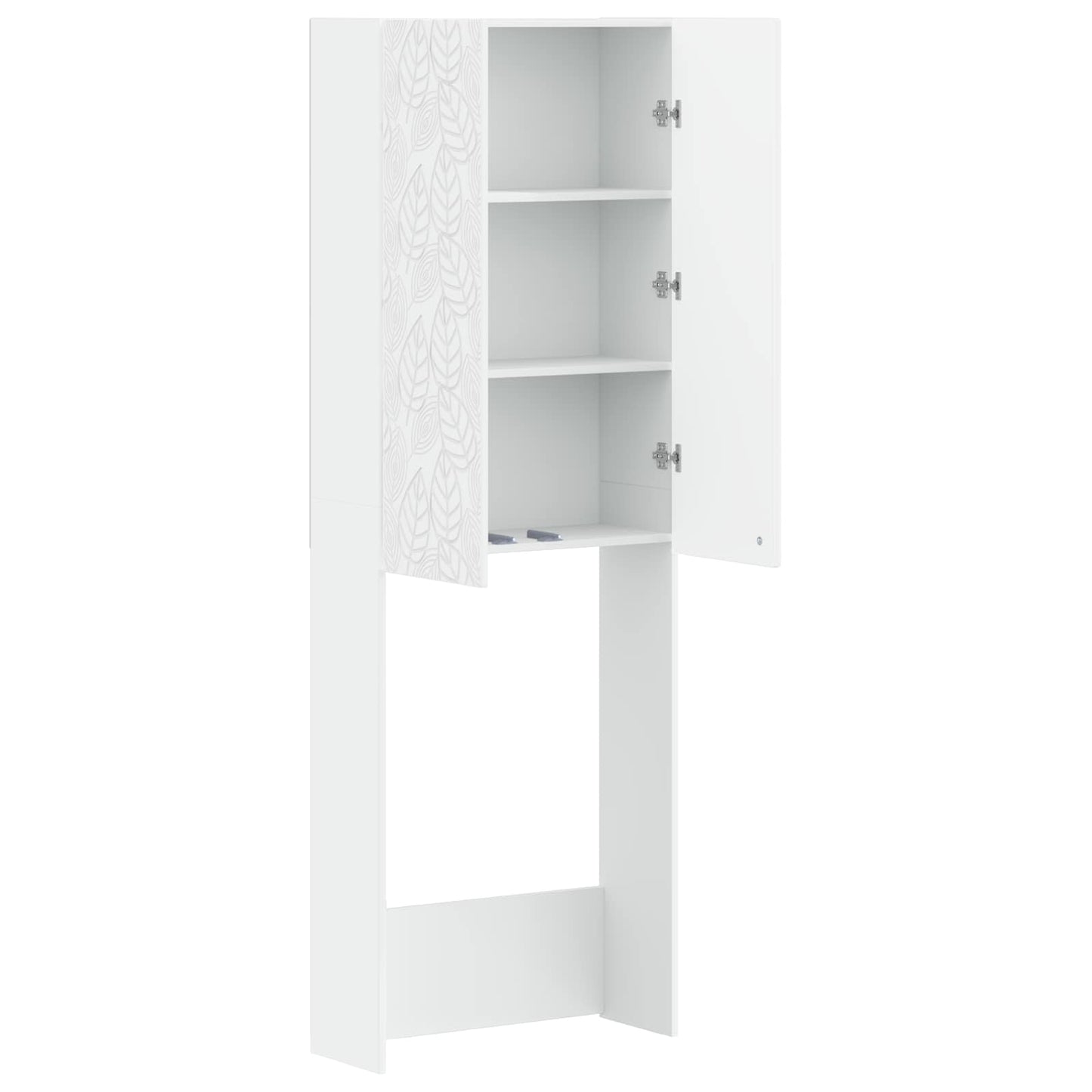 vidaXL Ντουλάπα τουαλέτας DELFT Λευκό 66 x 25,5 x 190 εκ.
