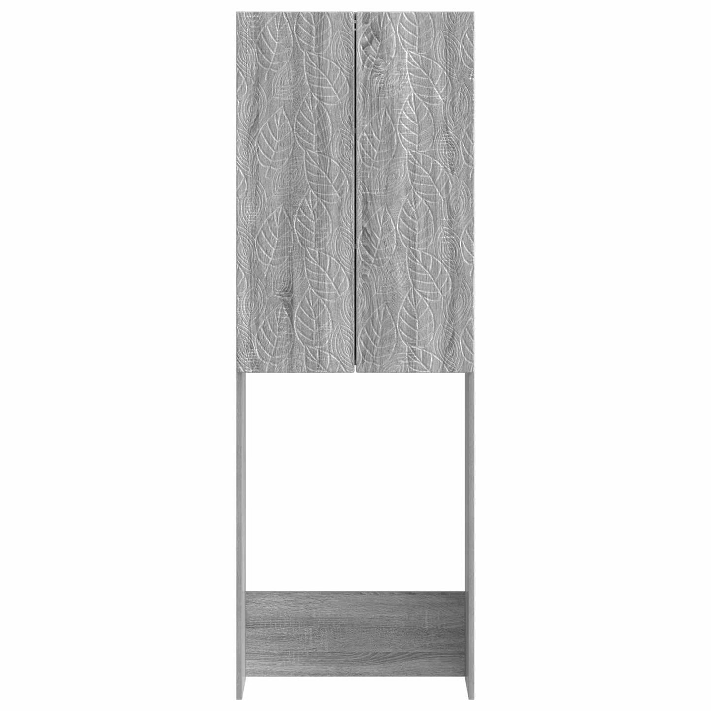 vidaXL Ντουλάπα τουαλέτας DELFT Γκρι Sonoma 66 x 25,5 x 190 εκ.
