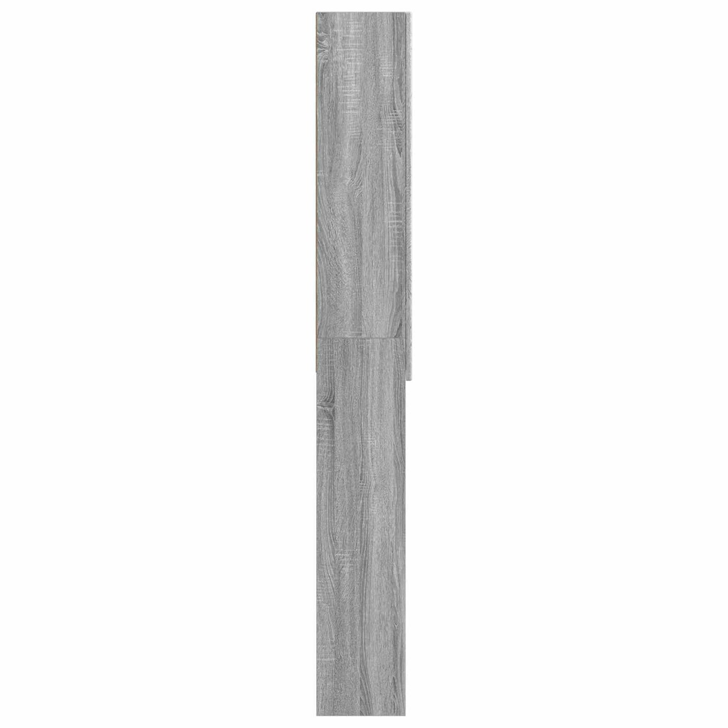 vidaXL Ντουλάπα τουαλέτας DELFT Γκρι Sonoma 66 x 25,5 x 190 εκ.