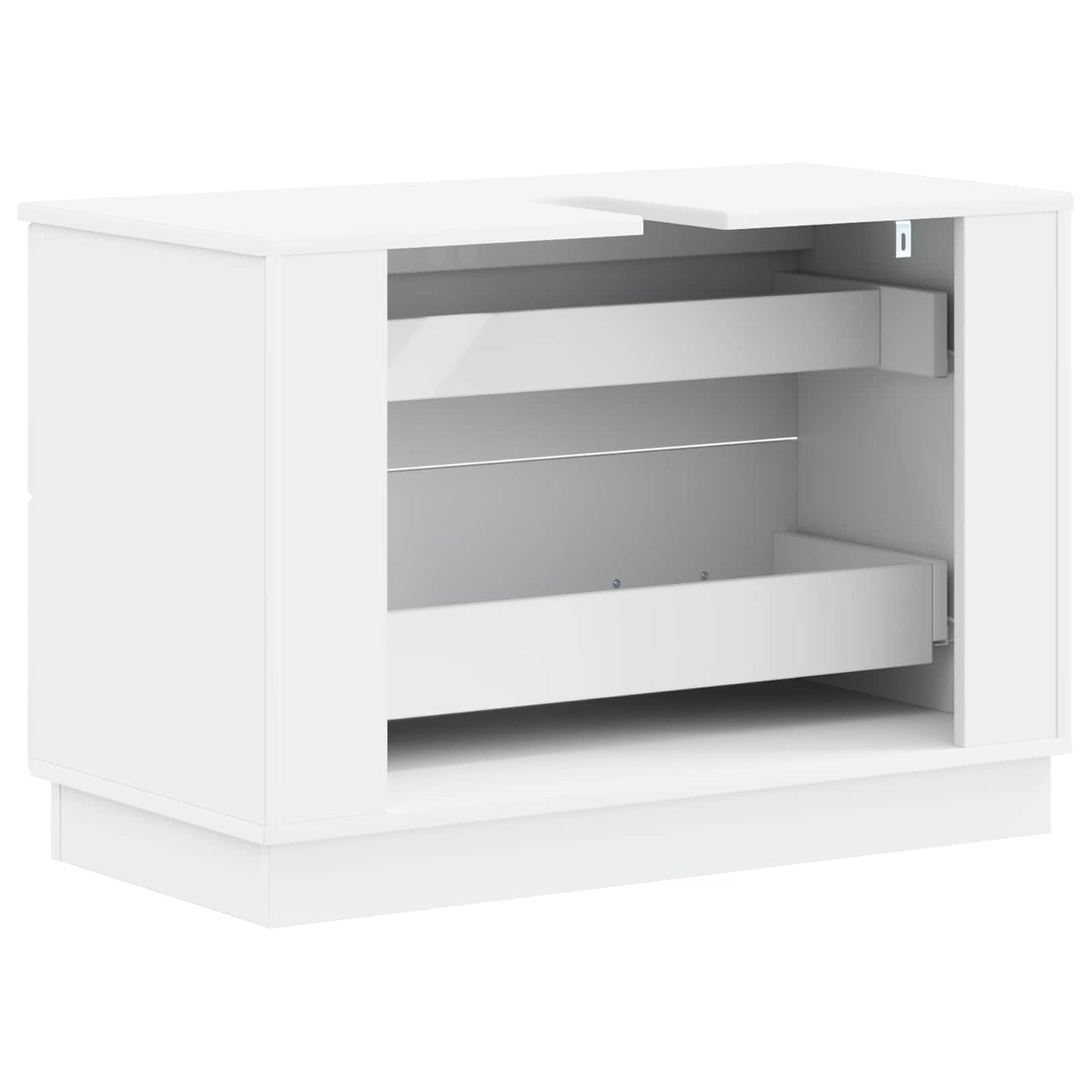 vidaXL Ντουλάπα Νιπτήρα Mπάνιου HOORN Λευκό 82 x 41 x 56 εκ.