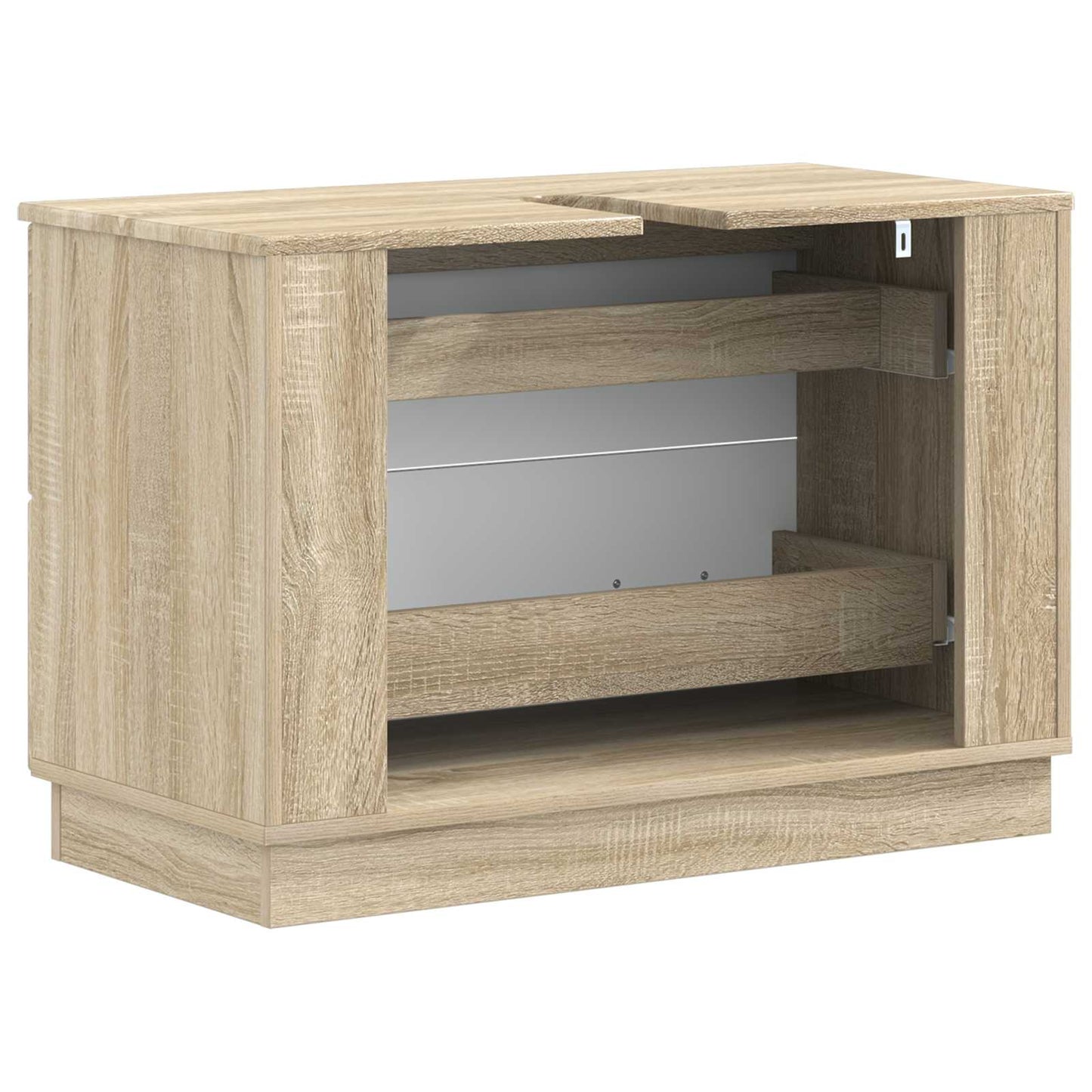 vidaXL Ντουλάπα Νιπτήρα Mπάνιου HOORN Sonoma Δρυς 82 x 41 x 56 εκ.