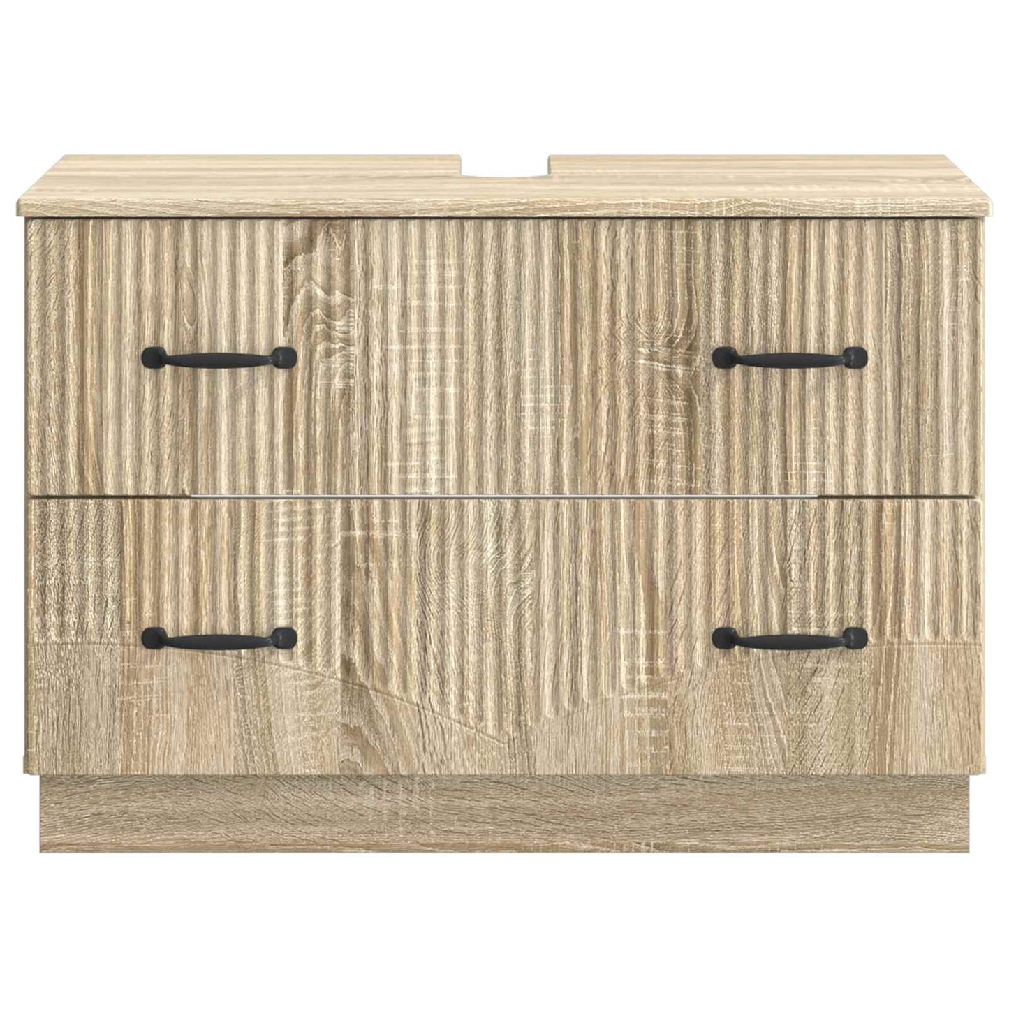 vidaXL Ντουλάπα Νιπτήρα Mπάνιου HOORN Sonoma Δρυς 82 x 41 x 56 εκ.