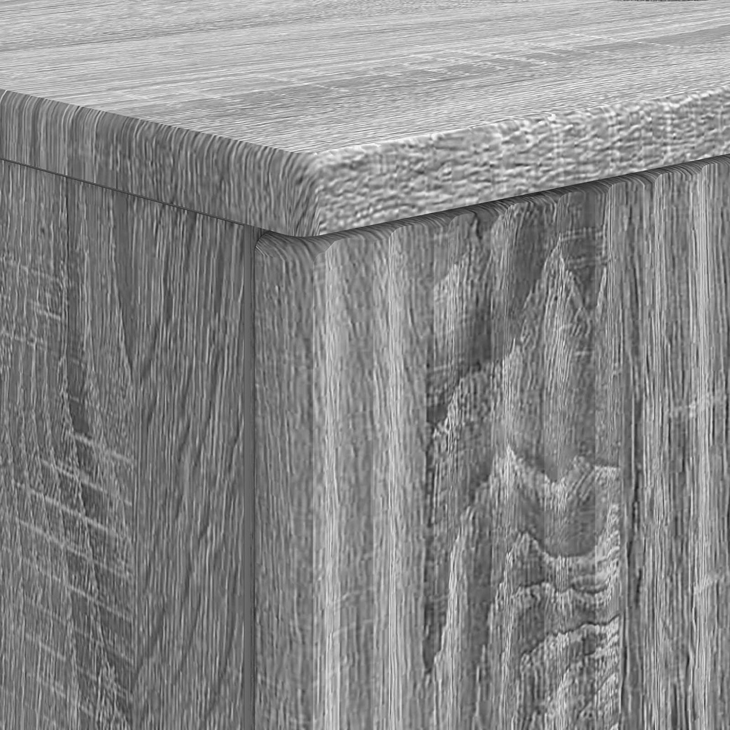 vidaXL Ντουλάπα Νιπτήρα Mπάνιου HOORN Γκρι Sonoma 82 x 41 x 56 εκ.