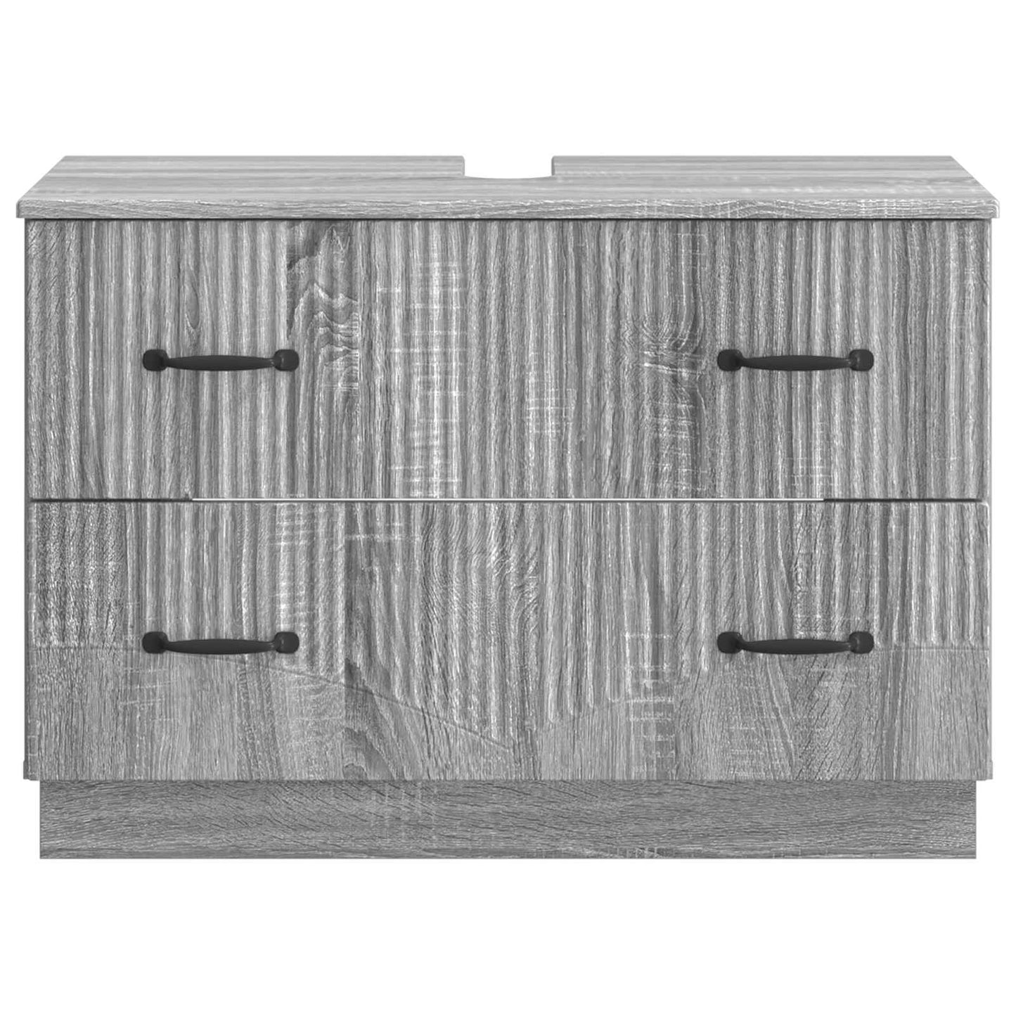 vidaXL Ντουλάπα Νιπτήρα Mπάνιου HOORN Γκρι Sonoma 82 x 41 x 56 εκ.