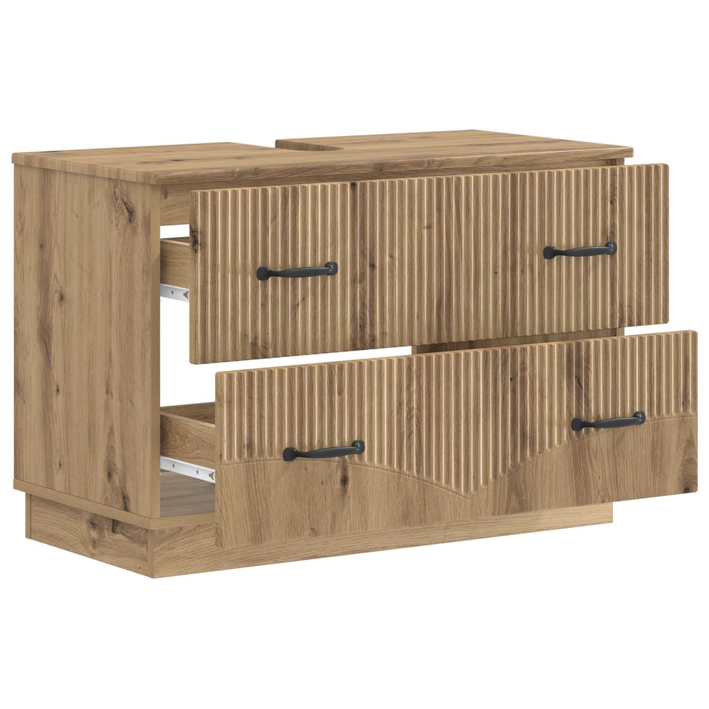 vidaXL Ντουλάπα Νιπτήρα Mπάνιου HOORN Artisan Δρυς 82 x 41 x 56 εκ.