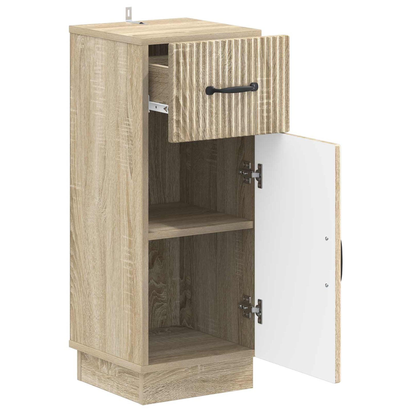 vidaXL Ντουλάπι Αποθήκευσης Μπάνιου HOORN Sonoma Δρυς 30 x 31 x 77 εκ.