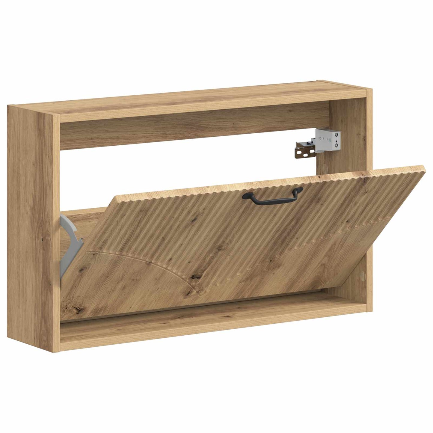 vidaXL Τοίχου Ντουλάπα Παπουτσιών HOORN 71 x 17 x 43 εκ Artisan Δρυς