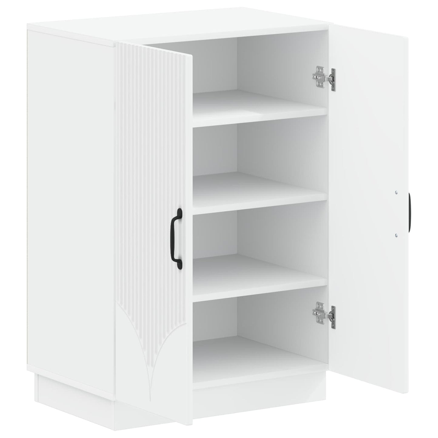 vidaXL Ντουλάπα Παπουτσιών HOORN 59,5 x 39,5 x 87 εκ Λευκό