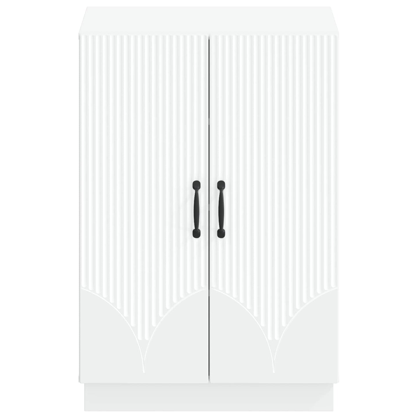 vidaXL Ντουλάπα Παπουτσιών HOORN 59,5 x 39,5 x 87 εκ Λευκό
