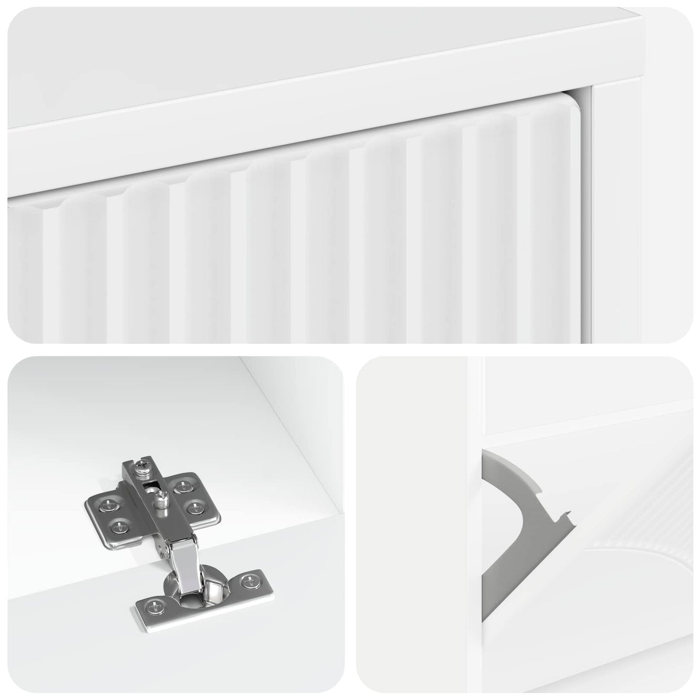 vidaXL Ντουλάπα Παπουτσιών HOORN 78 x 24 x 100 εκ. Επεξεργασμένο Ξύλο
