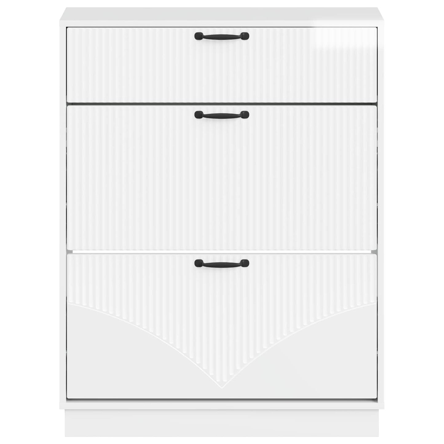 vidaXL Ντουλάπα Παπουτσιών HOORN 78 x 24 x 100 εκ. Επεξεργασμένο Ξύλο