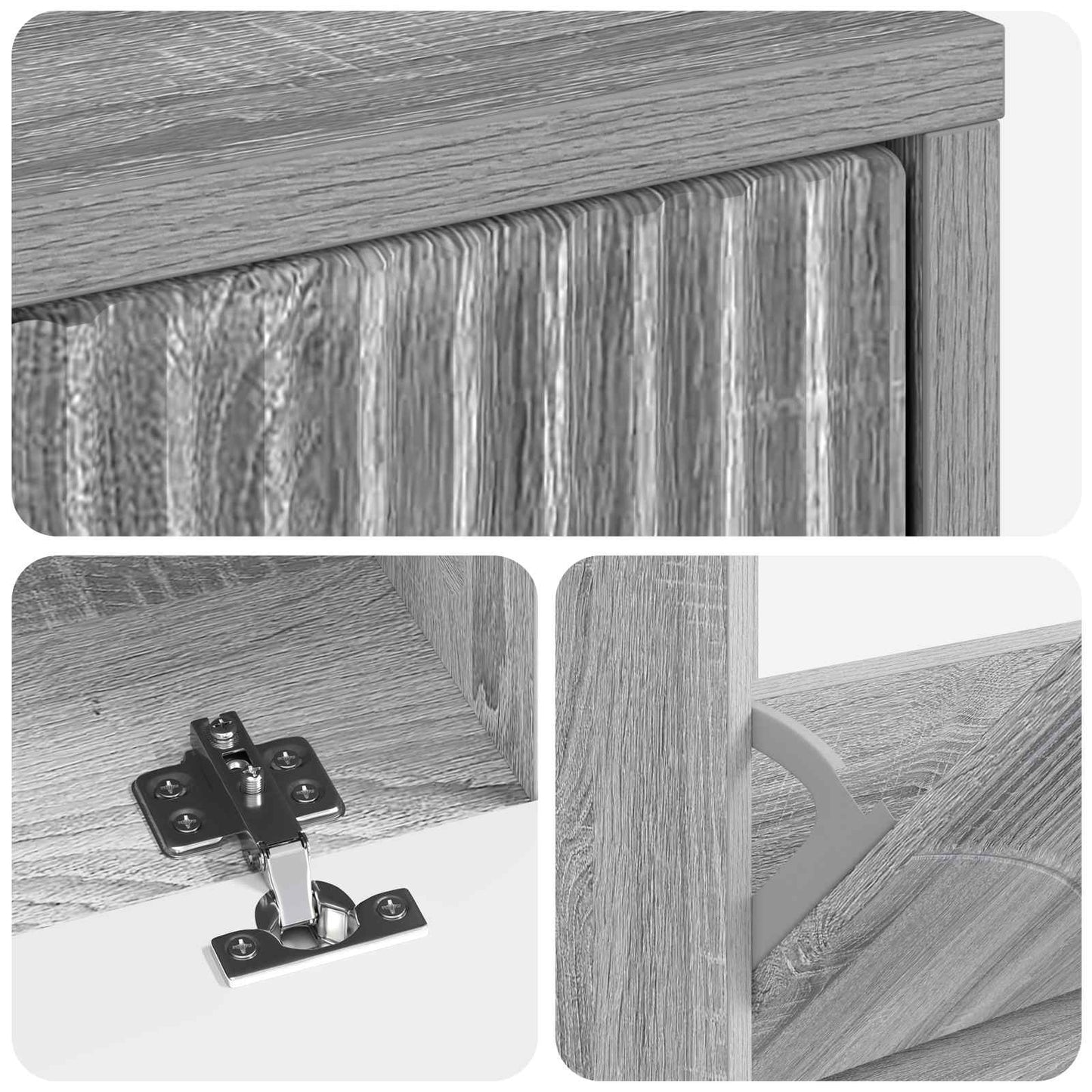 vidaXL Ντουλάπα Παπουτσιών HOORN 78 x 24 x 100 εκ. Επεξεργασμένο Ξύλο
