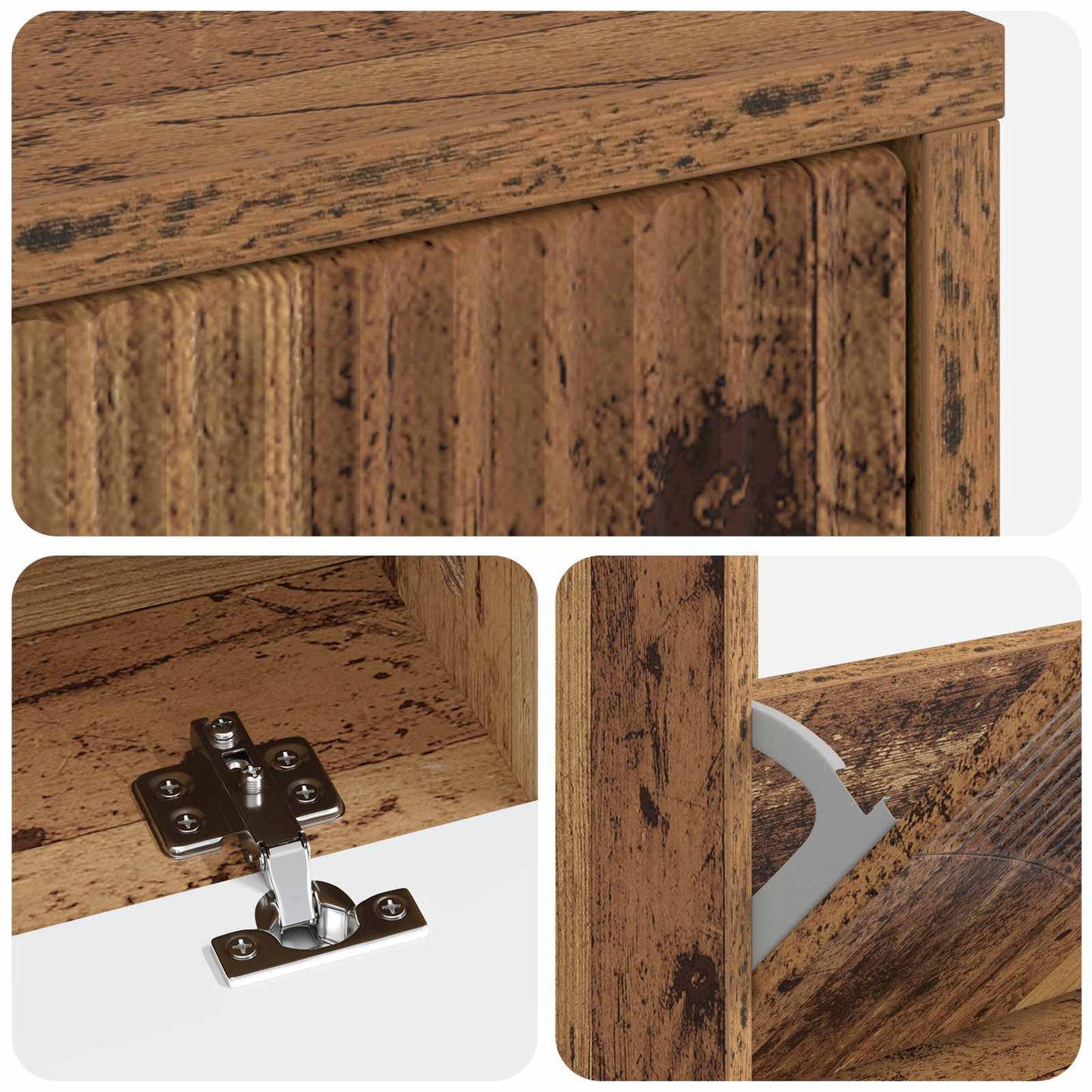 vidaXL Ντουλάπα Παπουτσιών HOORN 78 x 24 x 100 εκ. Επεξεργασμένο Ξύλο