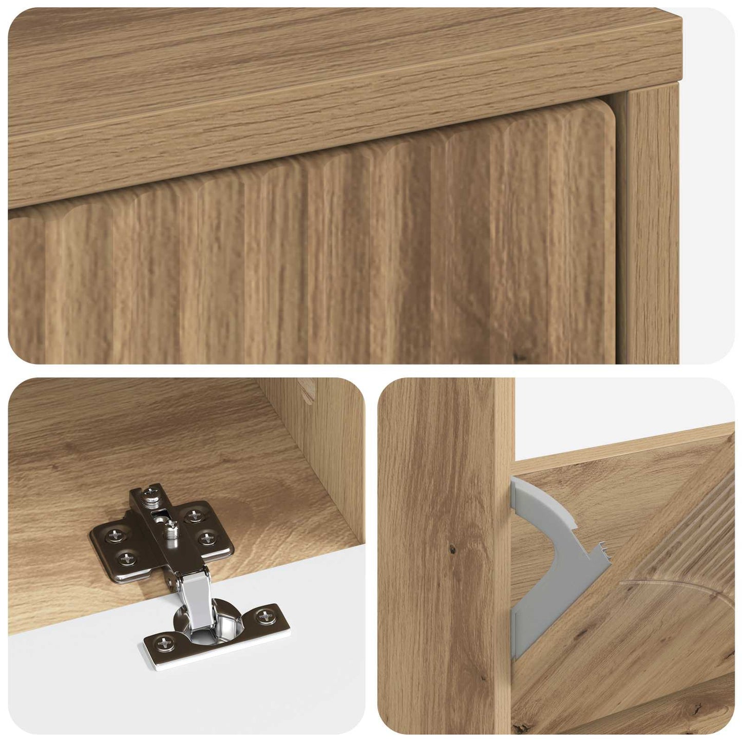vidaXL Ντουλάπα Παπουτσιών HOORN 78 x 24 x 100 εκ. Επεξεργασμένο Ξύλο