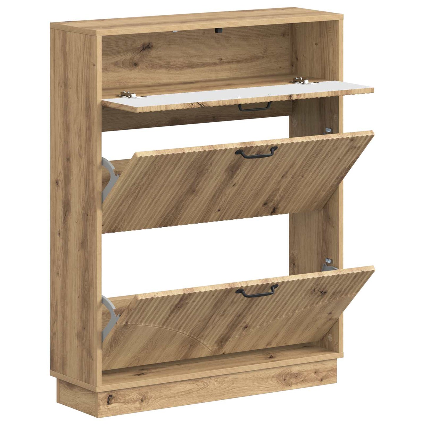 vidaXL Ντουλάπα Παπουτσιών HOORN 78 x 24 x 100 εκ. Επεξεργασμένο Ξύλο