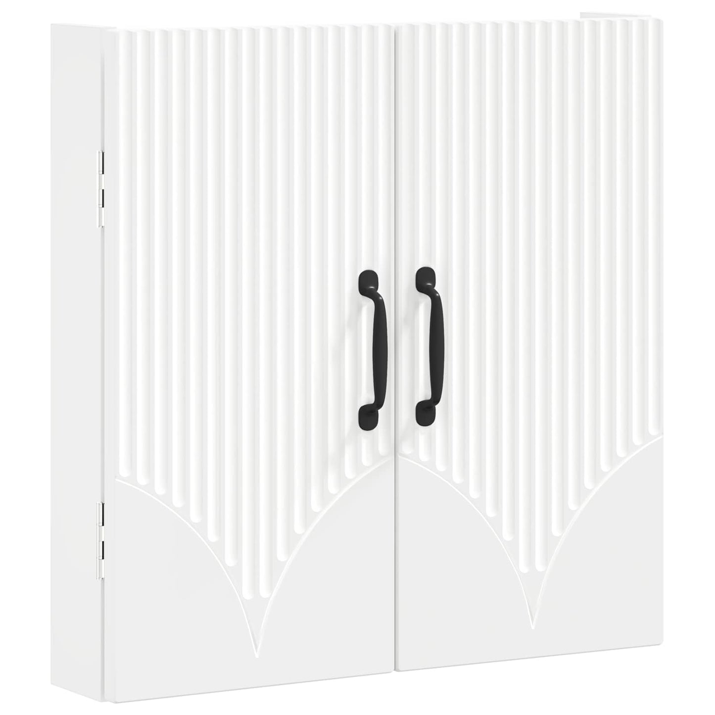 vidaXL Ντουλάπα Πινάκων Βελών HOORN Λευκό 52,5 x 10,5 x 53,5 εκ.