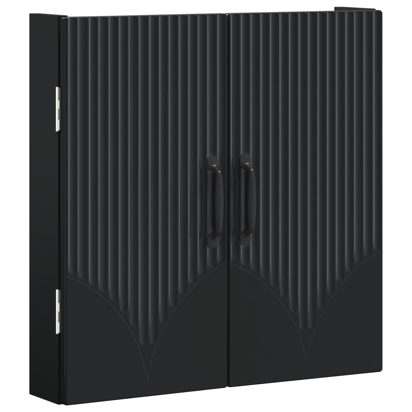 vidaXL Ντουλάπα Πινάκων Βελών HOORN Μαύρο 52,5 x 10,5 x 53,5 εκ.