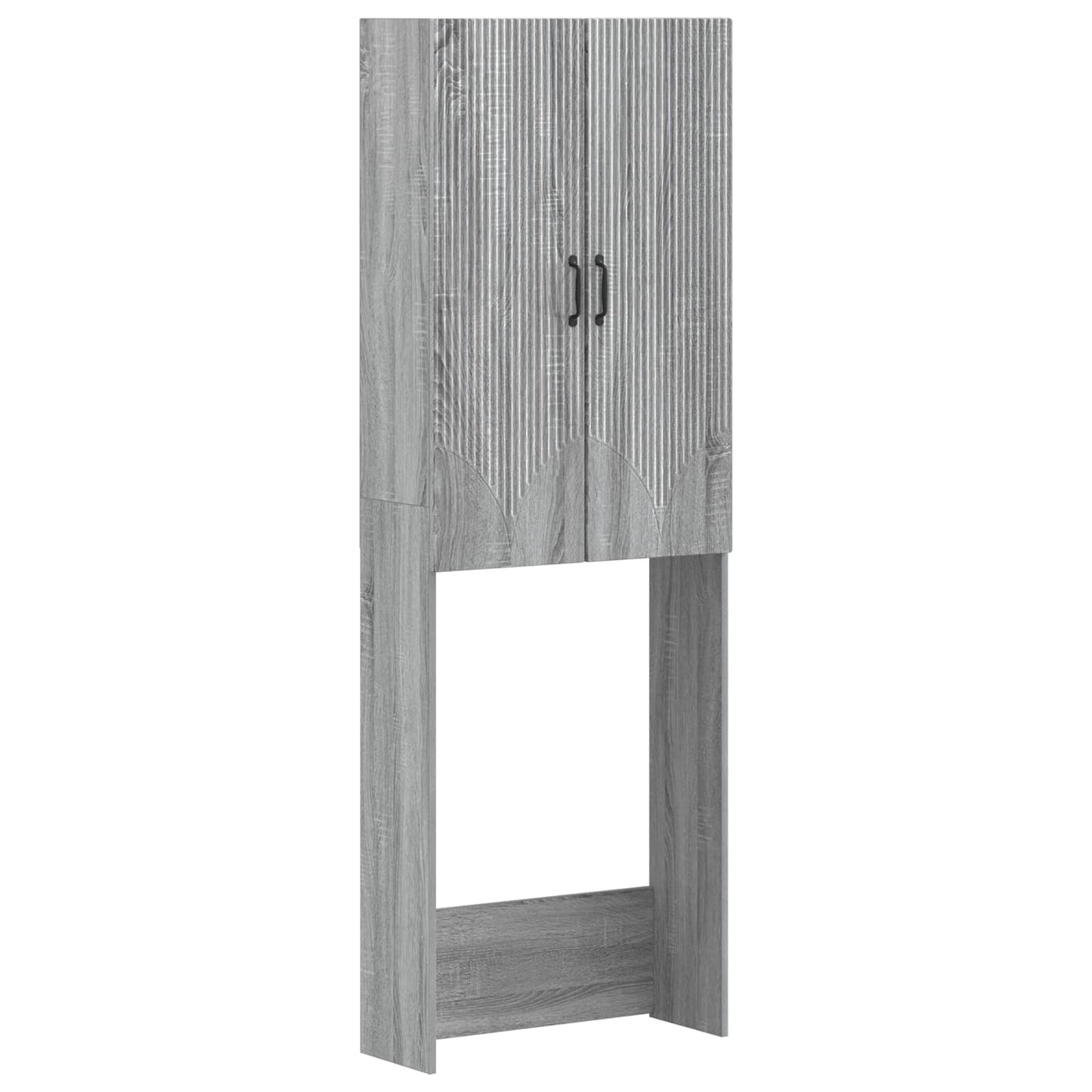 vidaXL Ντουλάπα τουαλέτας HOORN Γκρι Sonoma 66 x 25,5 x 190 εκ.