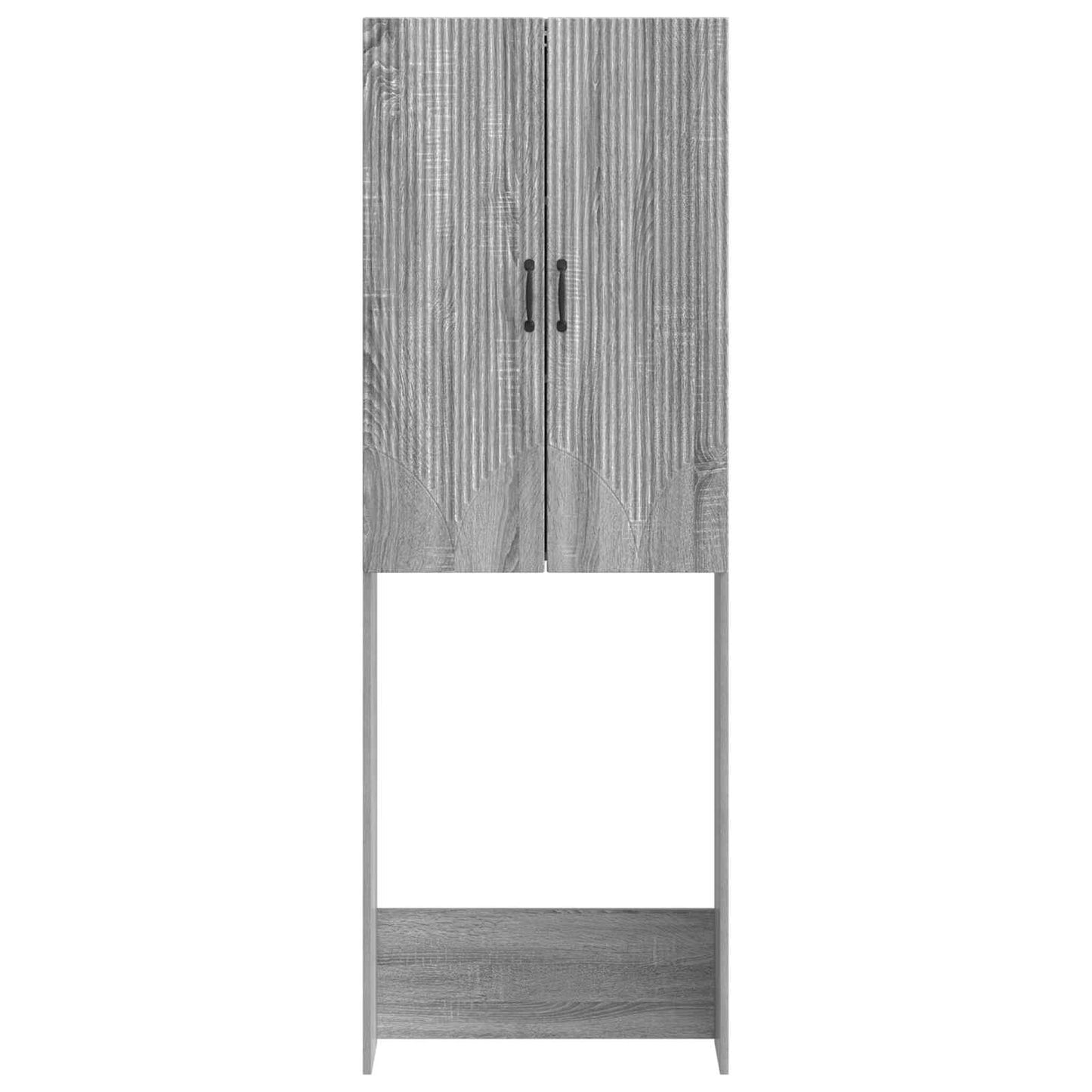 vidaXL Ντουλάπα τουαλέτας HOORN Γκρι Sonoma 66 x 25,5 x 190 εκ.