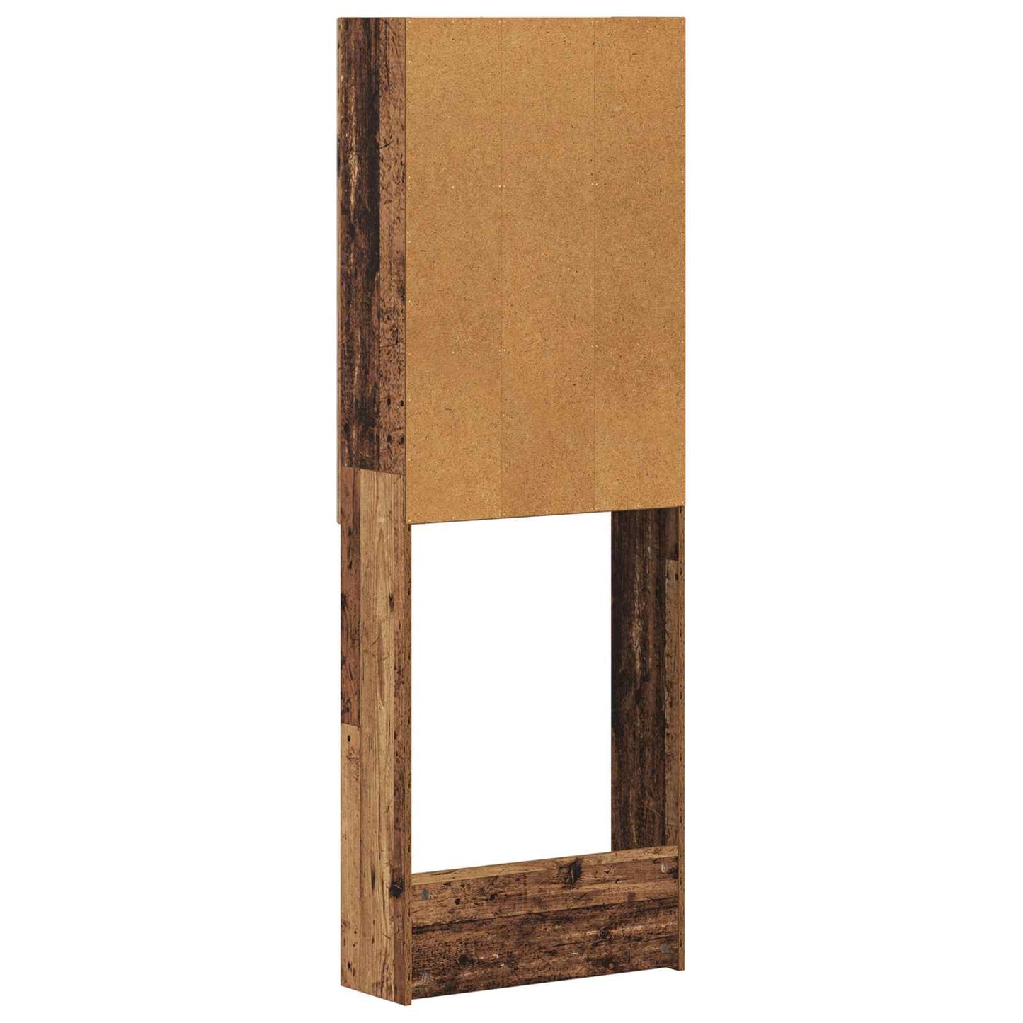 vidaXL Ντουλάπα τουαλέτας HOORN Παλαιωμένο ξύλο 66 x 25,5 x 190 εκ.