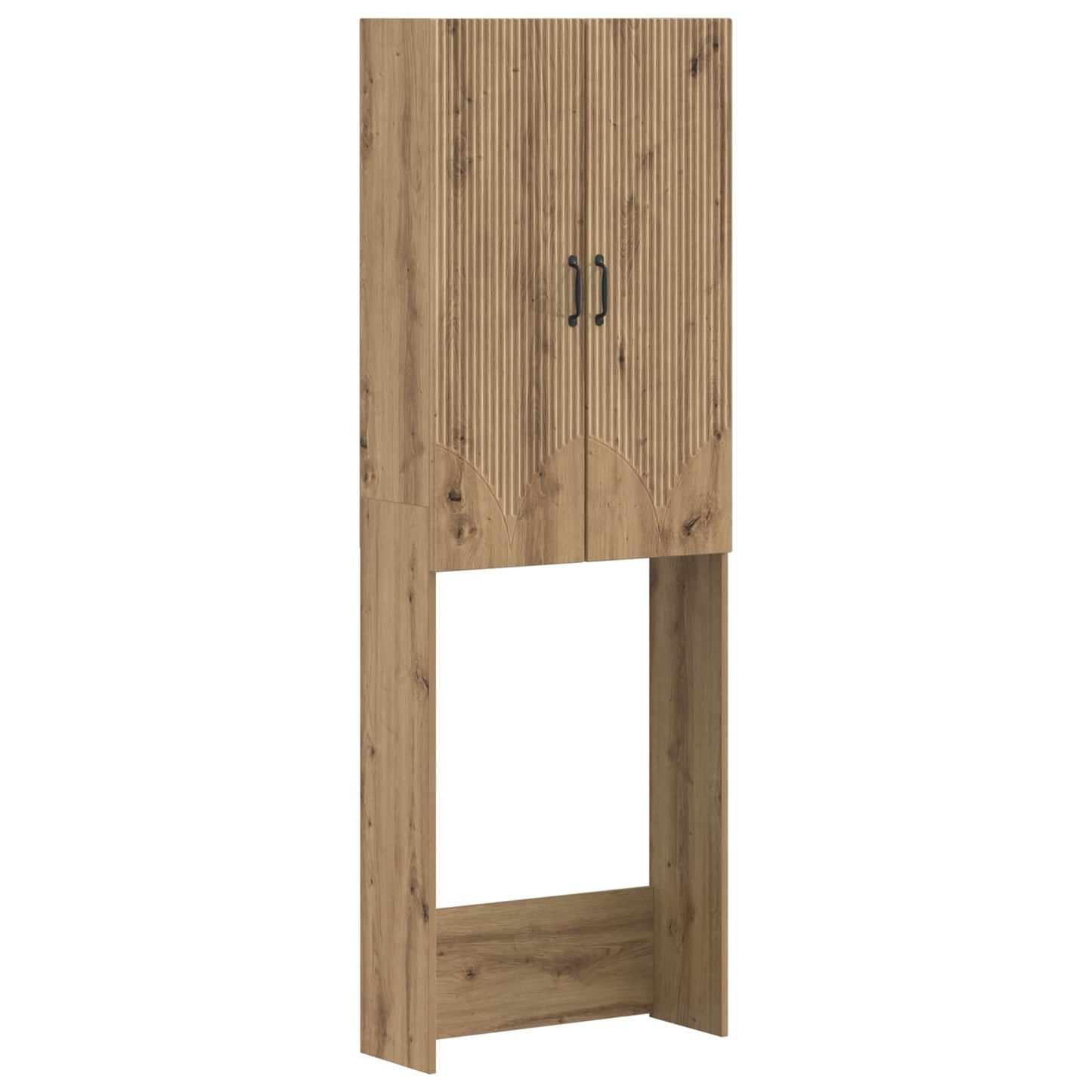 vidaXL Ντουλάπα τουαλέτας HOORN Artisan Δρυς 66 x 25,5 x 190 εκ.