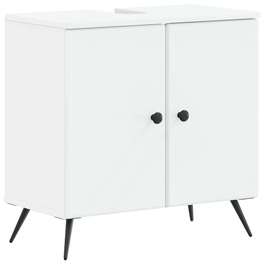 vidaXL Ντουλάπα Νιπτήρα Mπάνιου BREDA Λευκό 59,5 x 31,5 x 59 εκ.