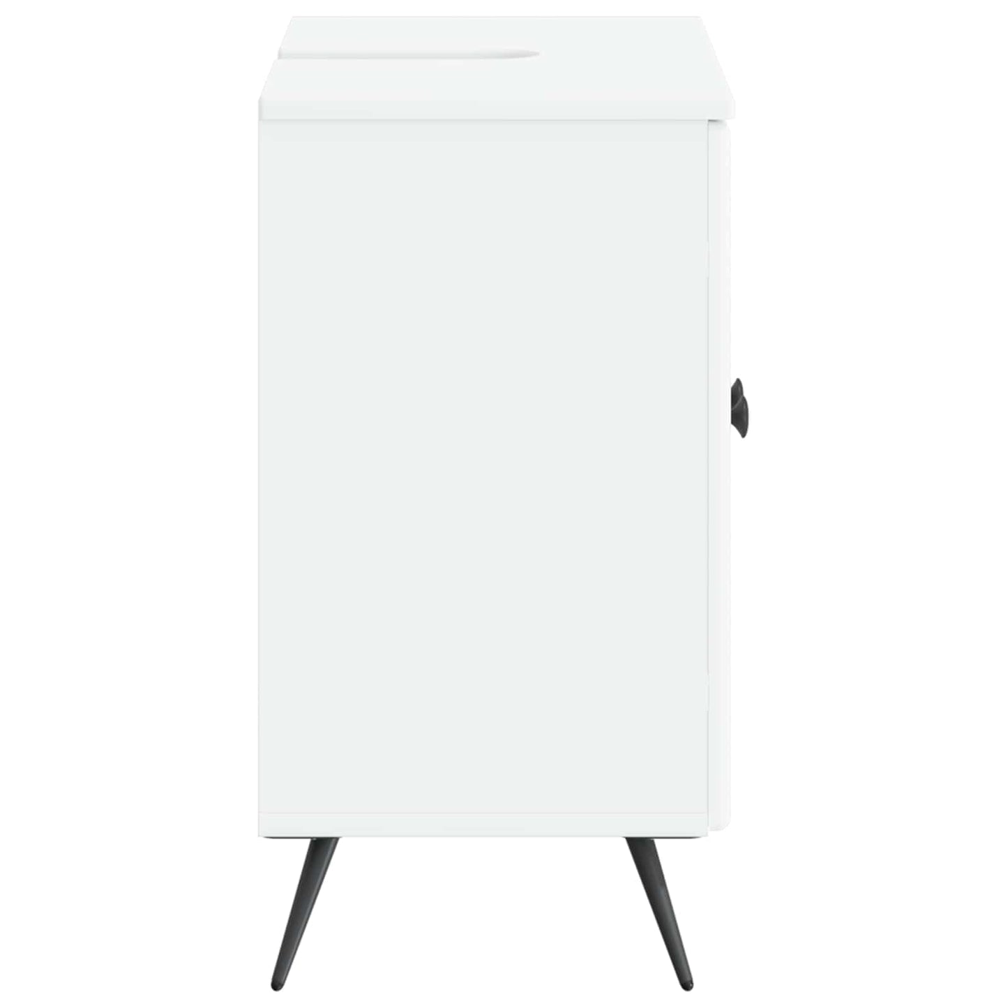 vidaXL Ντουλάπα Νιπτήρα Mπάνιου BREDA Λευκό 59,5 x 31,5 x 59 εκ.
