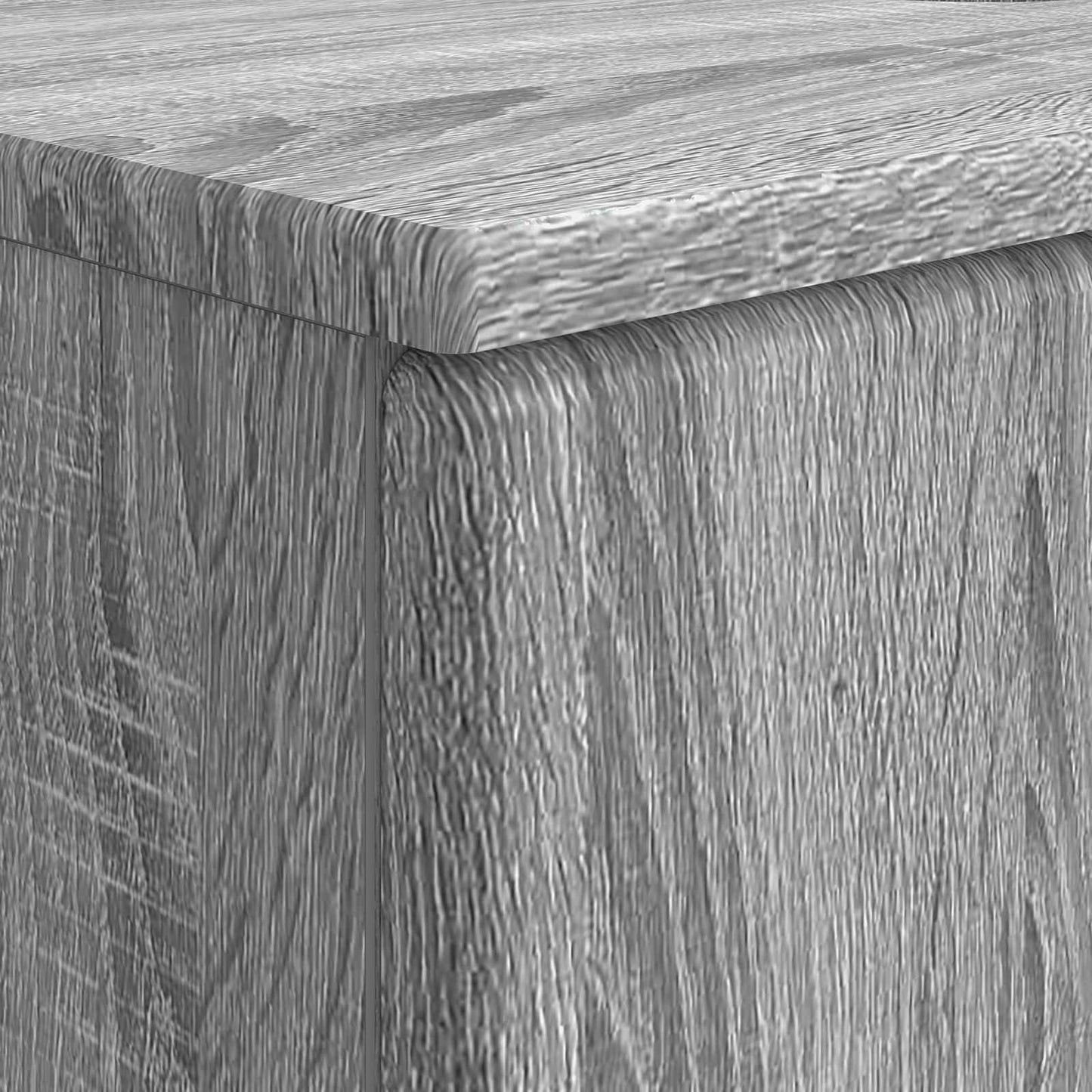 vidaXL Ντουλάπα Νιπτήρα Mπάνιου BREDA Γκρι Sonoma 82 x 41 x 59 εκ