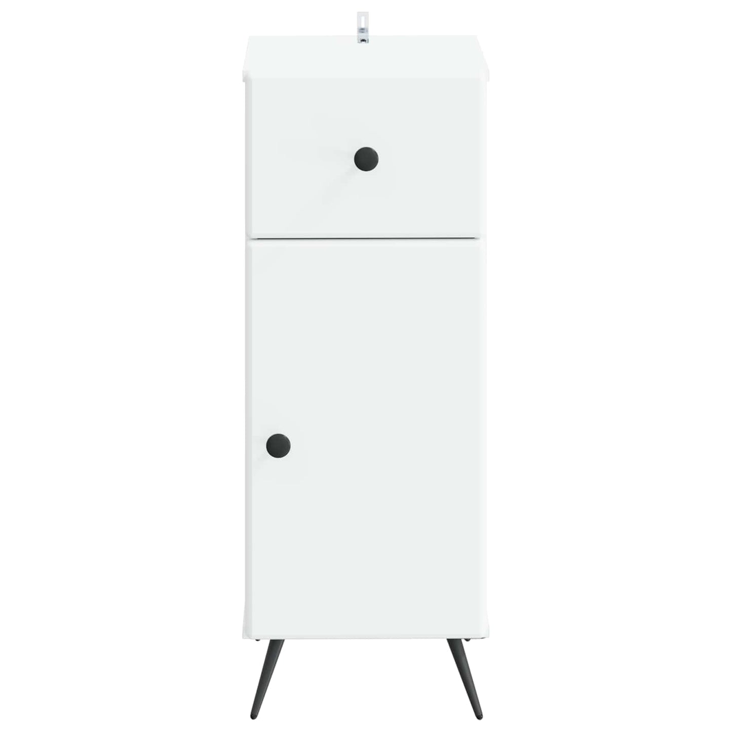 vidaXL Ντουλάπι Αποθήκευσης Μπάνιου BREDA Λευκό 30 x 31 x 80 εκ.