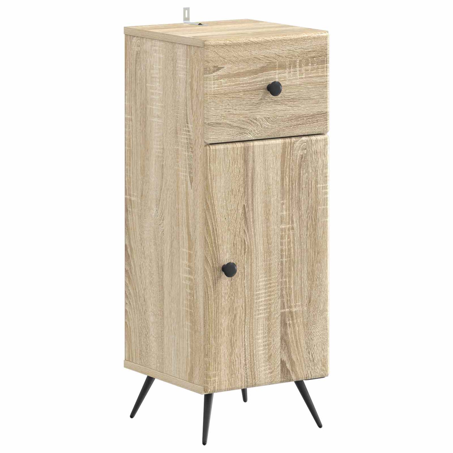 vidaXL Ντουλάπι Αποθήκευσης Μπάνιου BREDA Sonoma Δρυς 30 x 31 x 80 εκ.