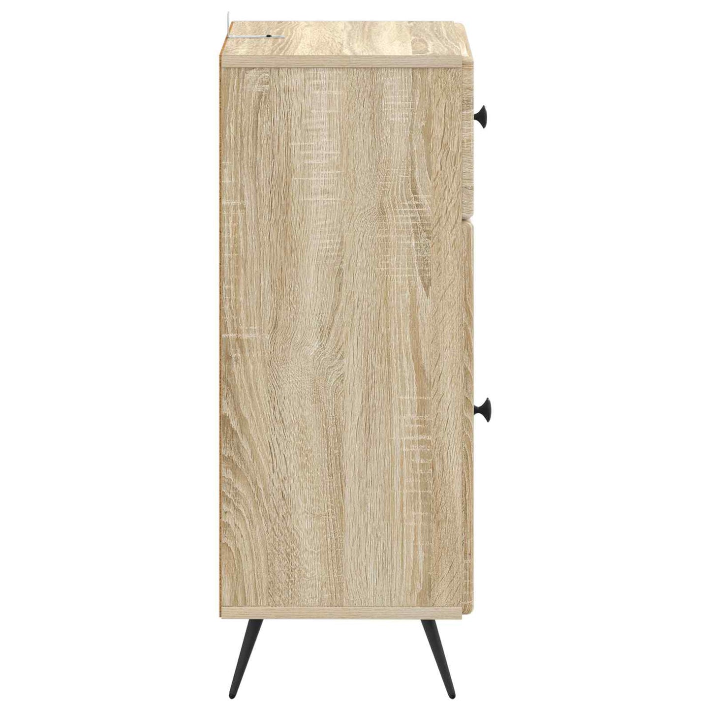 vidaXL Ντουλάπι Αποθήκευσης Μπάνιου BREDA Sonoma Δρυς 30 x 31 x 80 εκ.