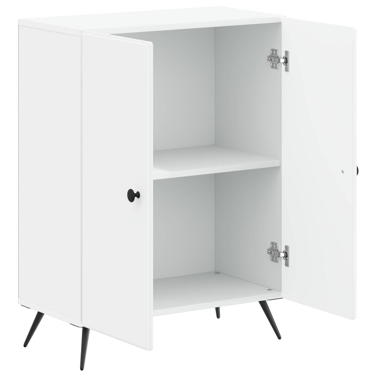 vidaXL Ντουλάπι Αποθήκευσης Μπάνιου BREDA Λευκό 59,5 x 31 x 80 εκ