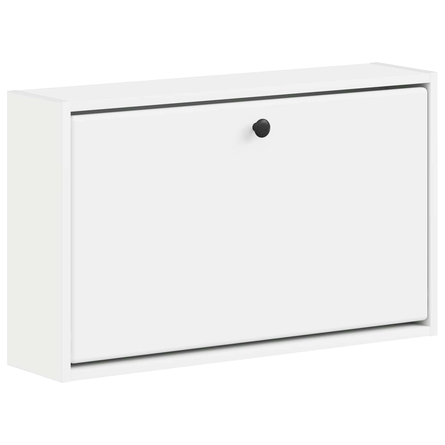 vidaXL Τοίχου Ντουλάπα Παπουτσιών BREDA 71 x 17 x 43 εκ Λευκό