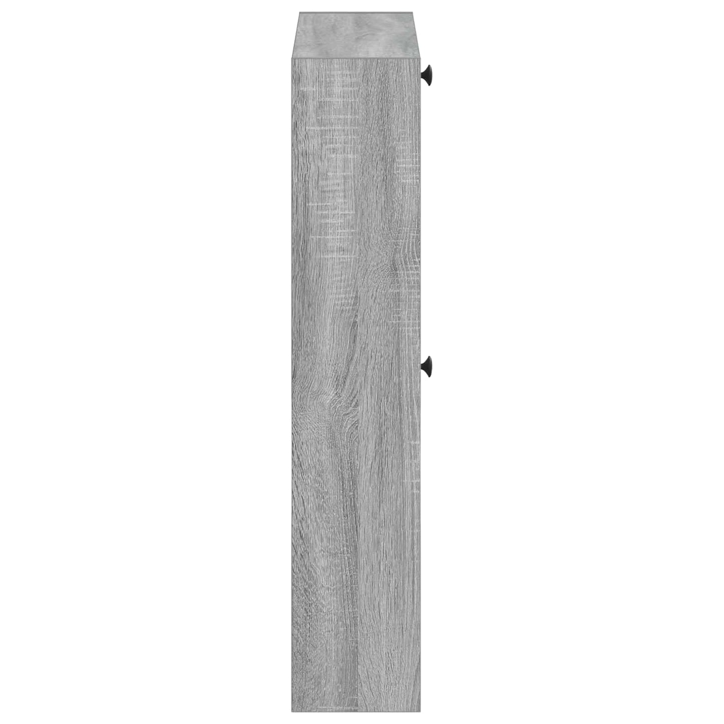 vidaXL Τοίχου Ντουλάπα Παπουτσιών BREDA 71 x 17 x 86 εκ. Γκρι Sonoma