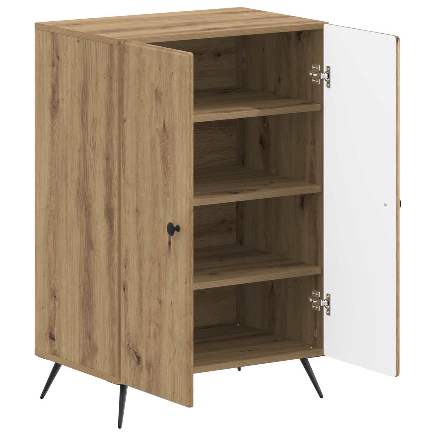 vidaXL Ντουλάπα Παπουτσιών BREDA 59,5 x 39,5 x 90 εκ. Artisan Δρυς
