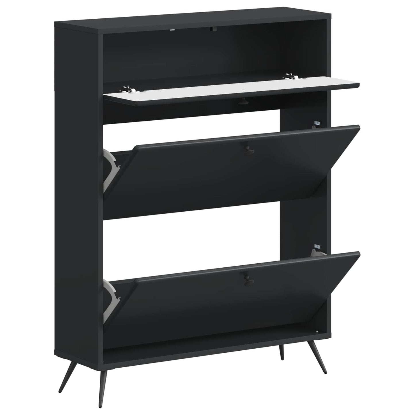 vidaXL Ντουλάπα Παπουτσιών BREDA 78 x 24 x 103 εκ. Επεξεργασμένο Ξύλο