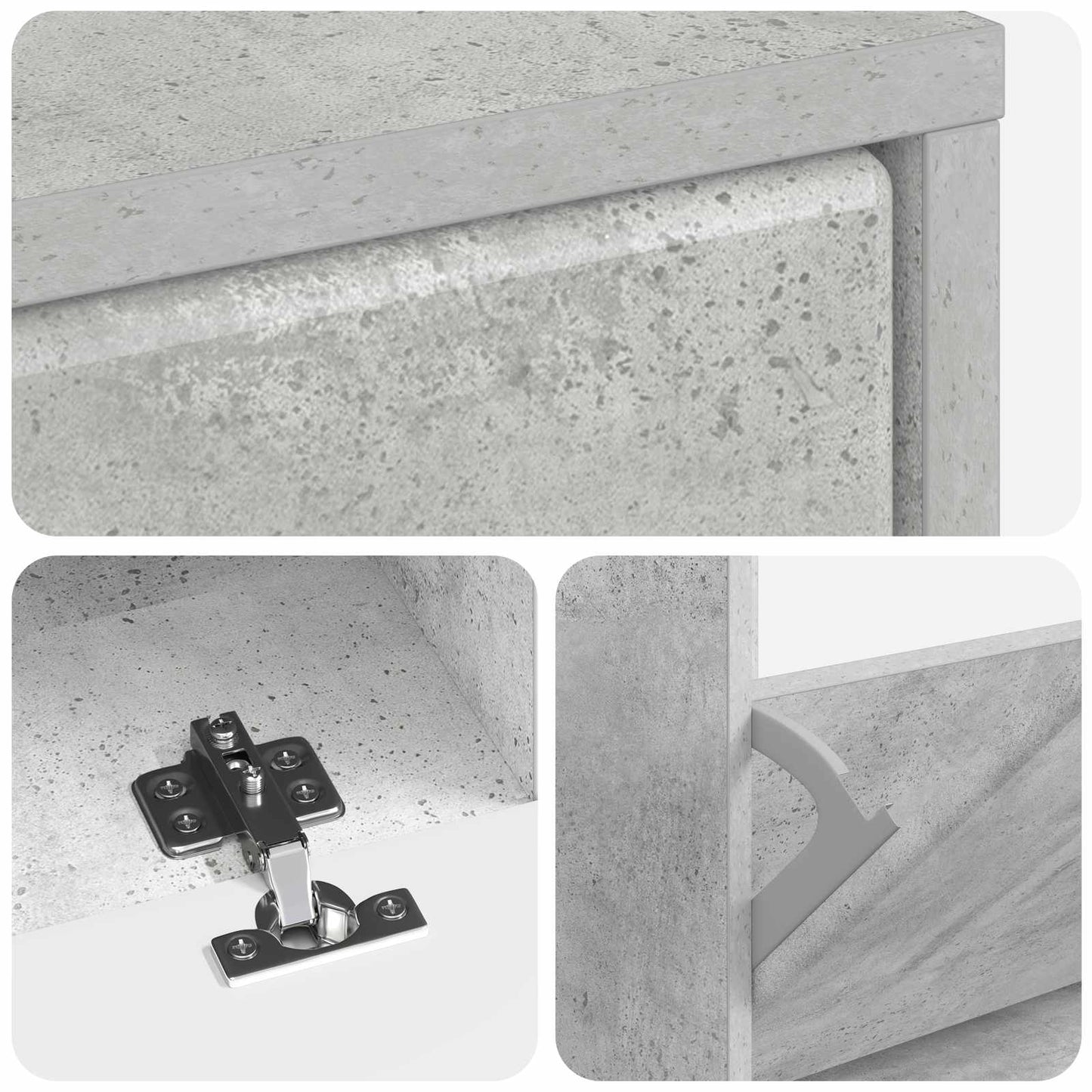 vidaXL Ντουλάπα Παπουτσιών BREDA 78 x 24 x 103 εκ. Επεξεργασμένο Ξύλο