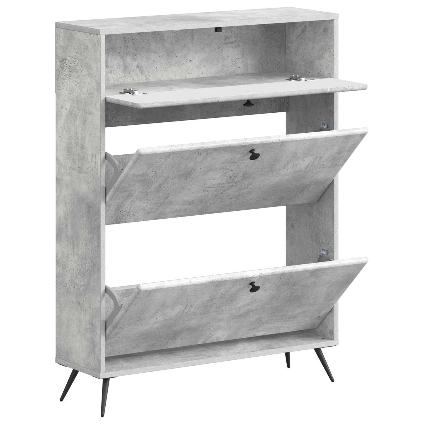 vidaXL Ντουλάπα Παπουτσιών BREDA 78 x 24 x 103 εκ. Επεξεργασμένο Ξύλο