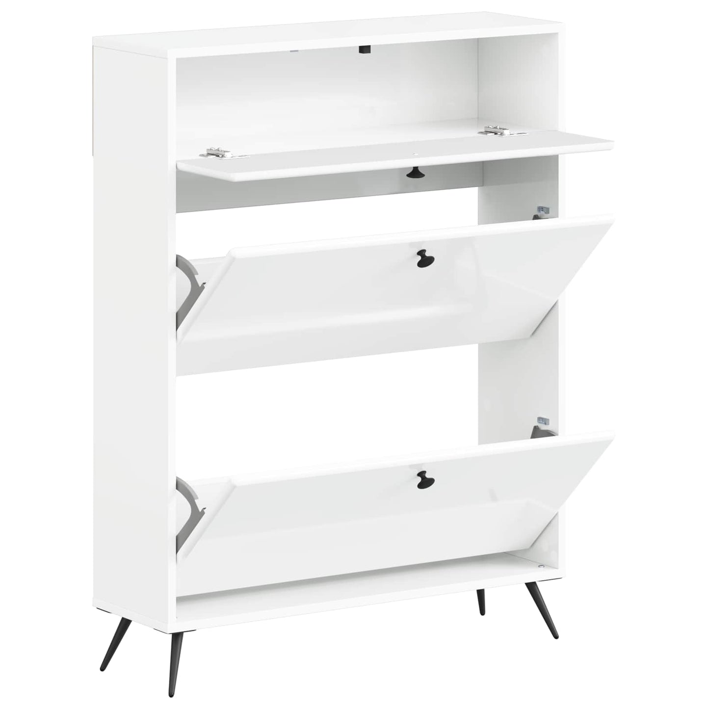 vidaXL Ντουλάπα Παπουτσιών BREDA 78 x 24 x 103 εκ. Επεξεργασμένο Ξύλο