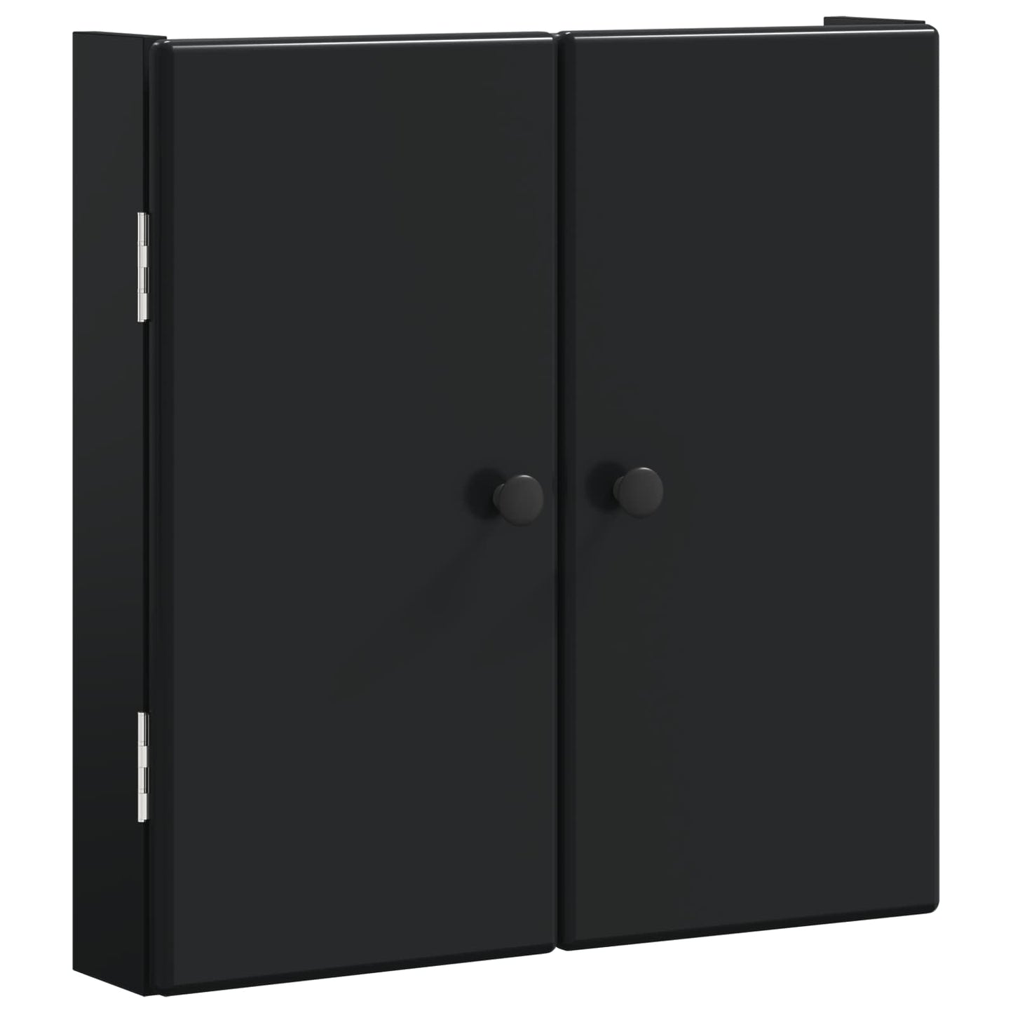 vidaXL Ντουλάπα Πινάκων Βελών BREDA Μαύρο 52,5 x 10,5 x 53,5 εκ.