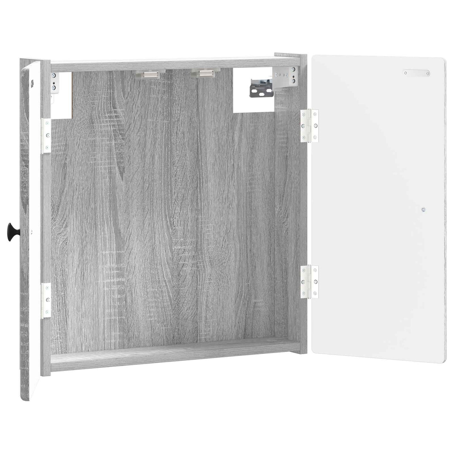 vidaXL Ντουλάπα Πινάκων Βελών BREDA Γκρι Sonoma 52,5 x 10,5 x 53,5 εκ.