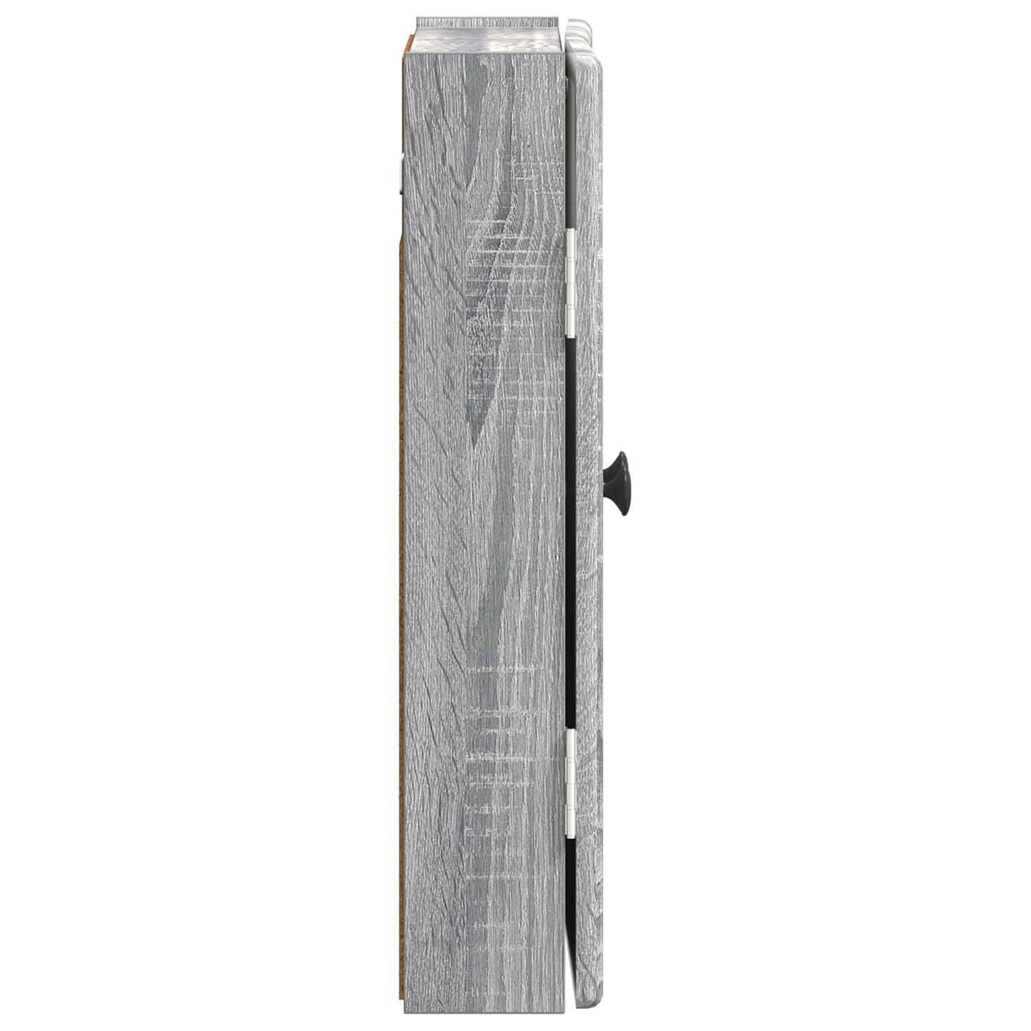 vidaXL Ντουλάπα Πινάκων Βελών BREDA Γκρι Sonoma 52,5 x 10,5 x 53,5 εκ.