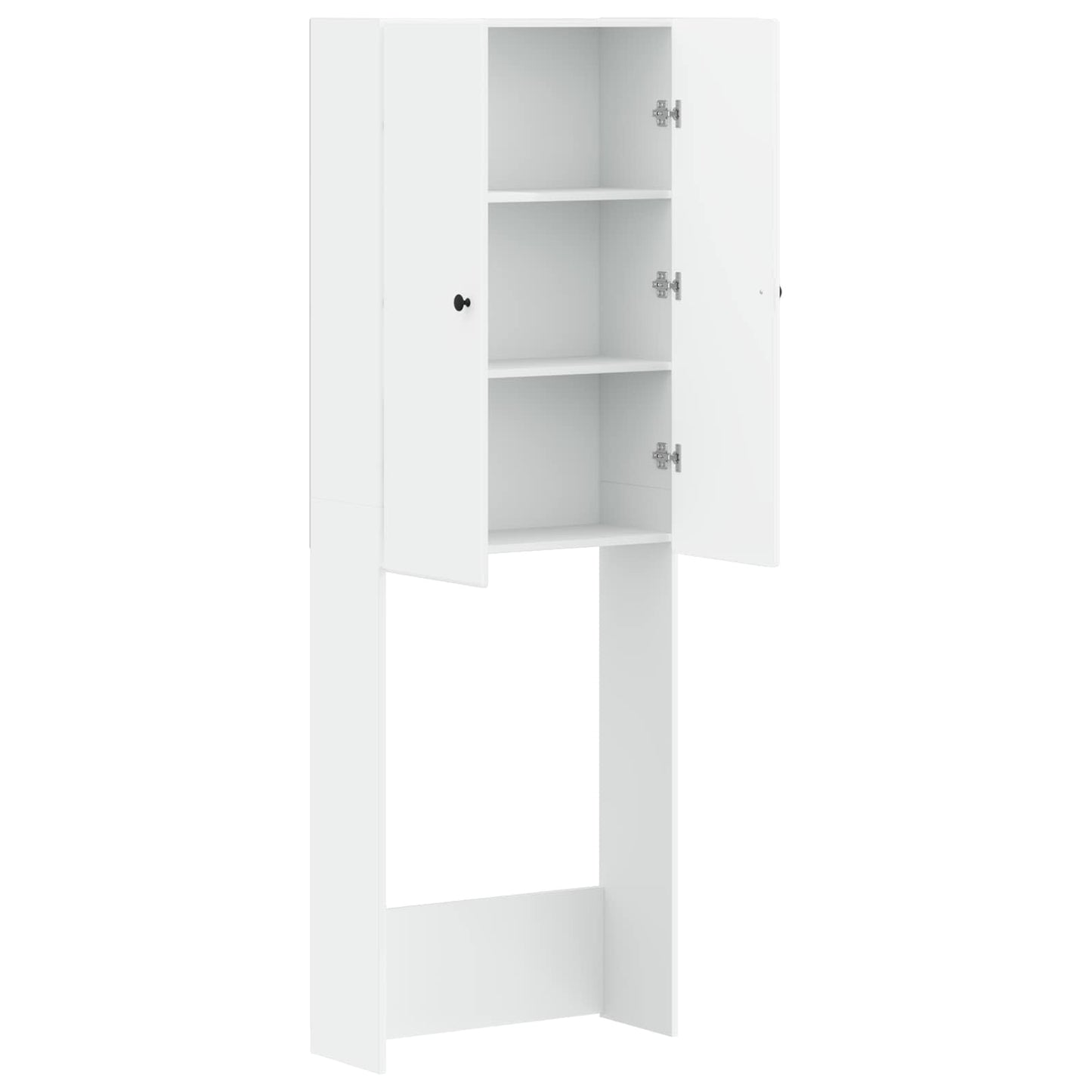 vidaXL Ντουλάπα τουαλέτας BREDA Λευκό 66 x 25,5 x 190 εκ.