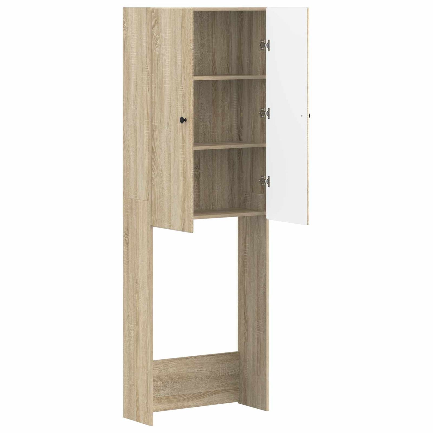 vidaXL Ντουλάπα τουαλέτας BREDA Sonoma Δρυς 66 x 25,5 x 190 εκ.