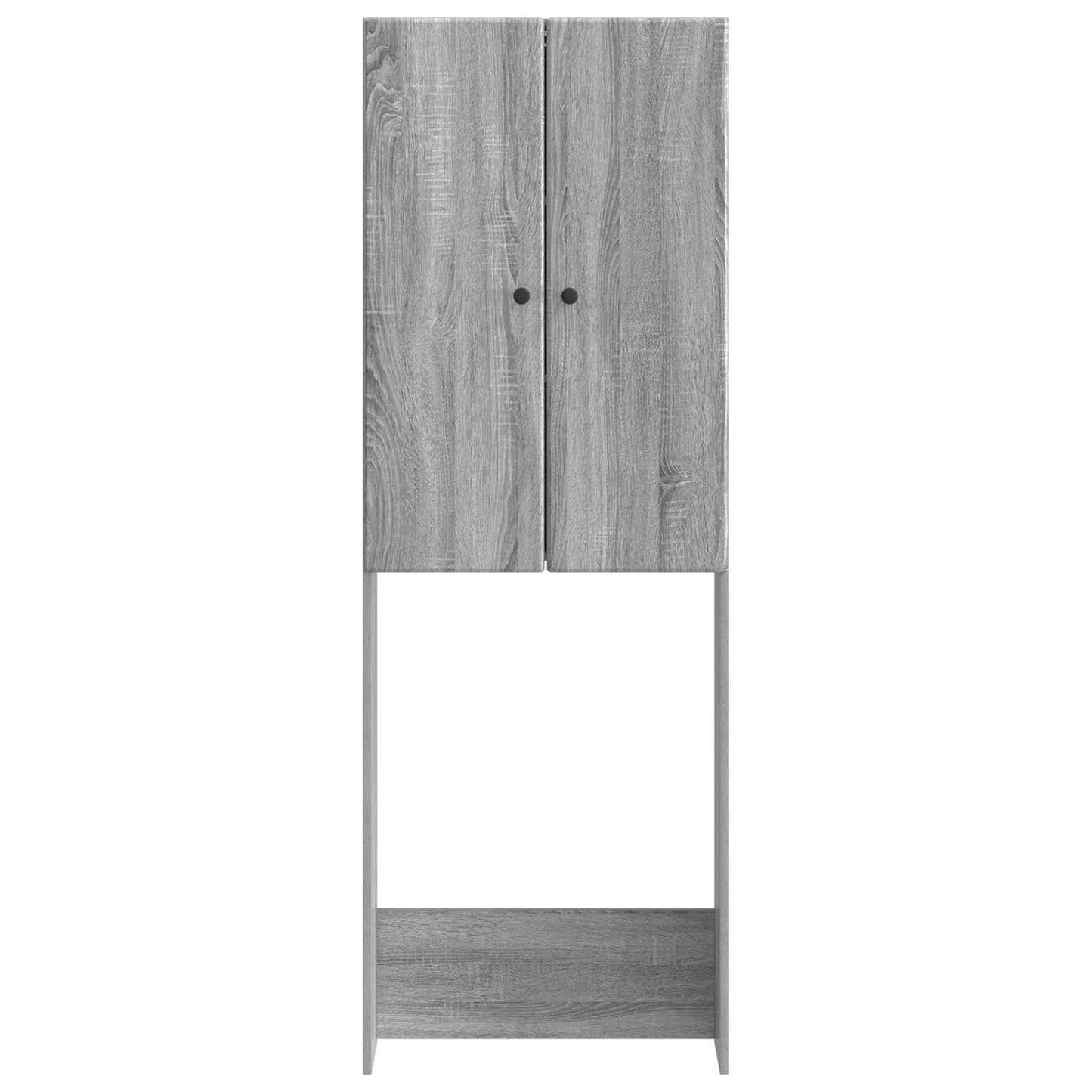 vidaXL Ντουλάπα τουαλέτας BREDA Γκρι Sonoma 66 x 25,5 x 190 εκ.