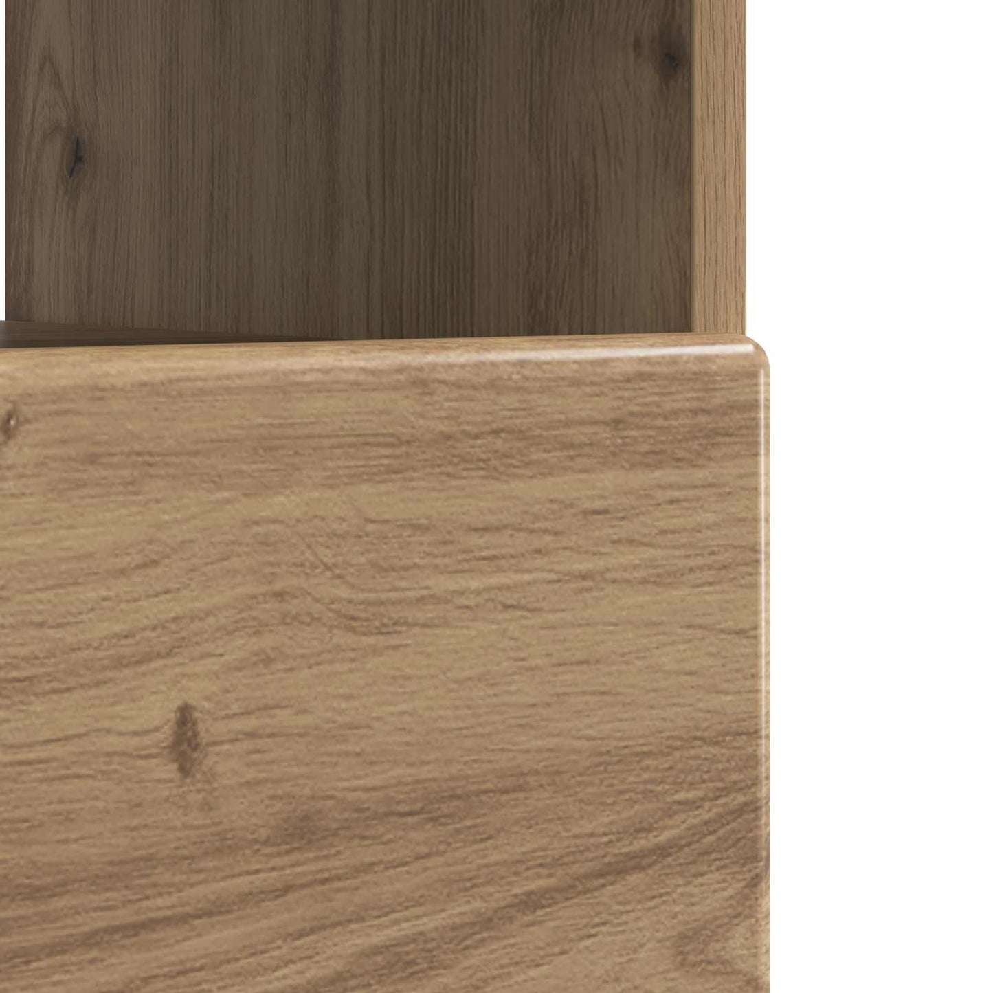 vidaXL Ντουλάπα LED Τηλεόρασης Artisan Δρυς Επεξεργασμένο Ξύλο